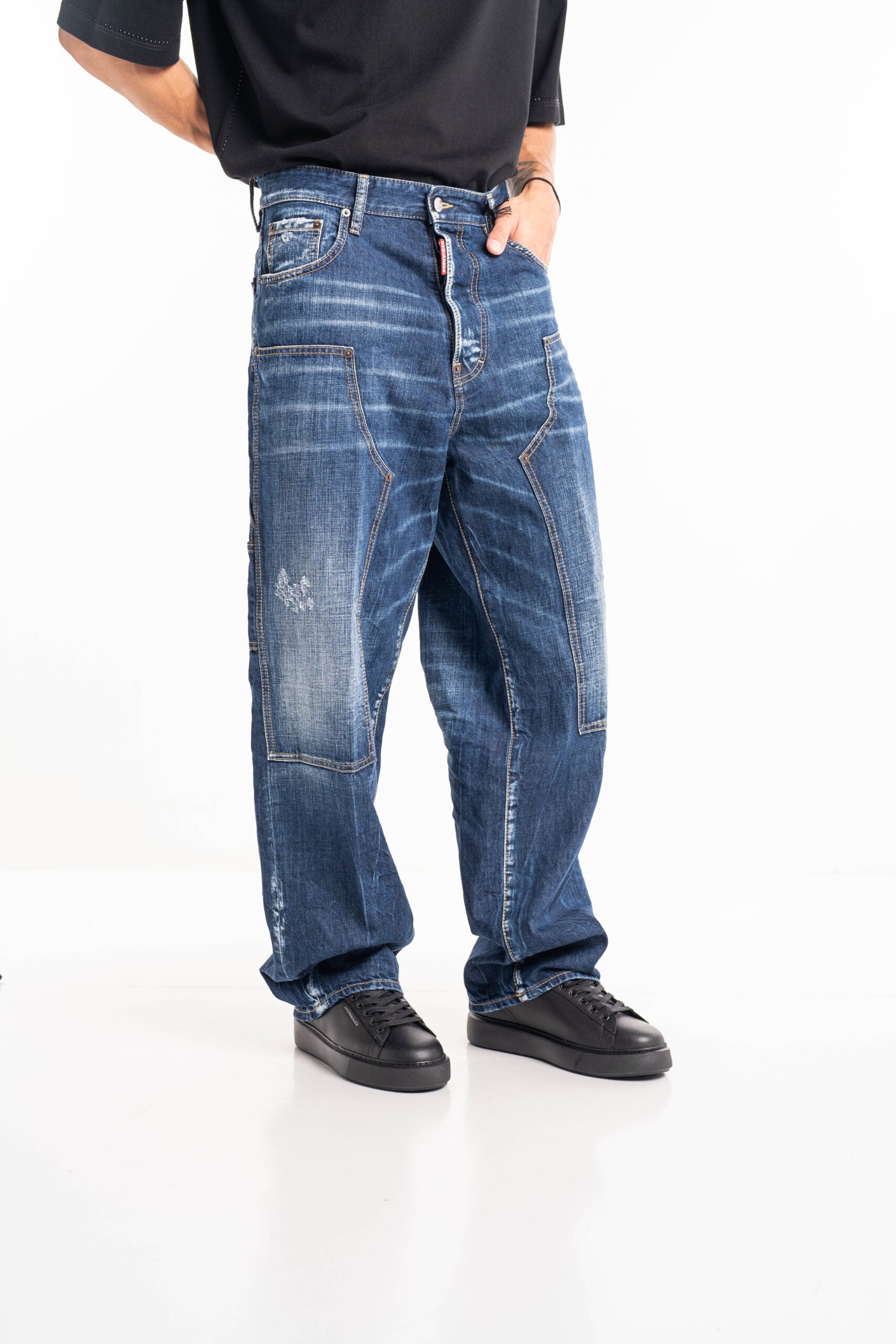 Dsquared2 Men's Pants 5 Pockets S74LB1652 S30309 470