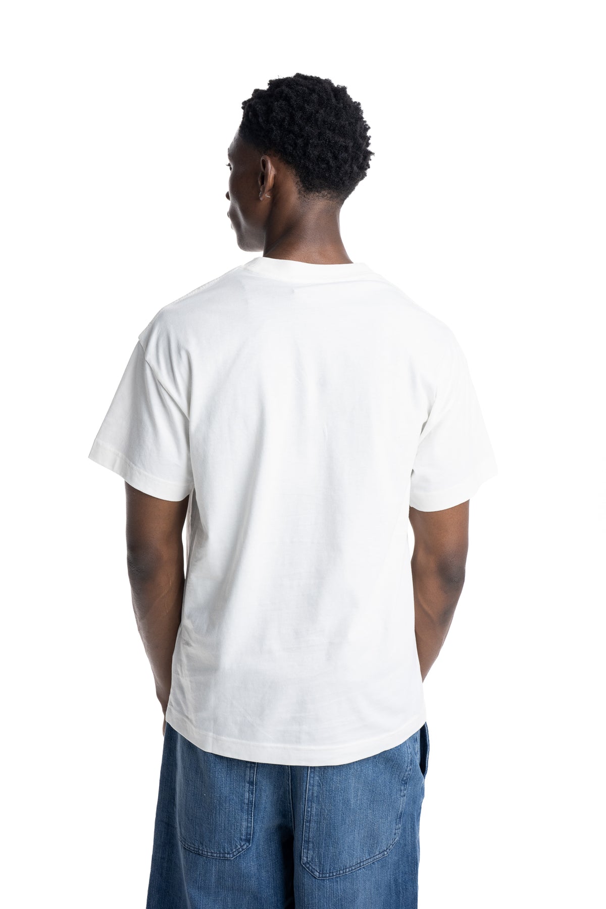 Palm Angels Men's Big Star Logo T Shirt | PMAAT01J99WI-0140