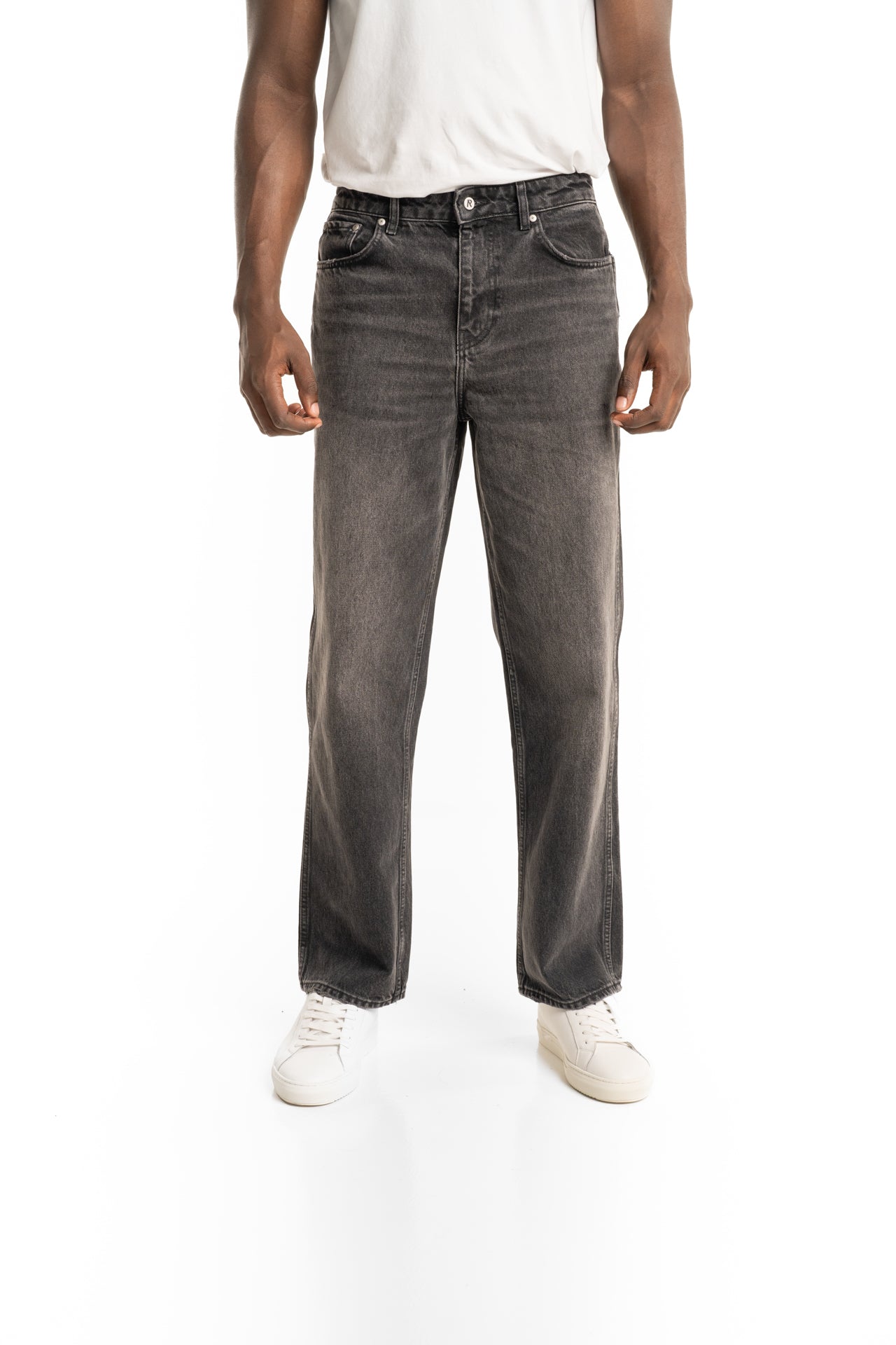 Represent Men's R3 Baggy Denim | MLM100333-03-Aged Black