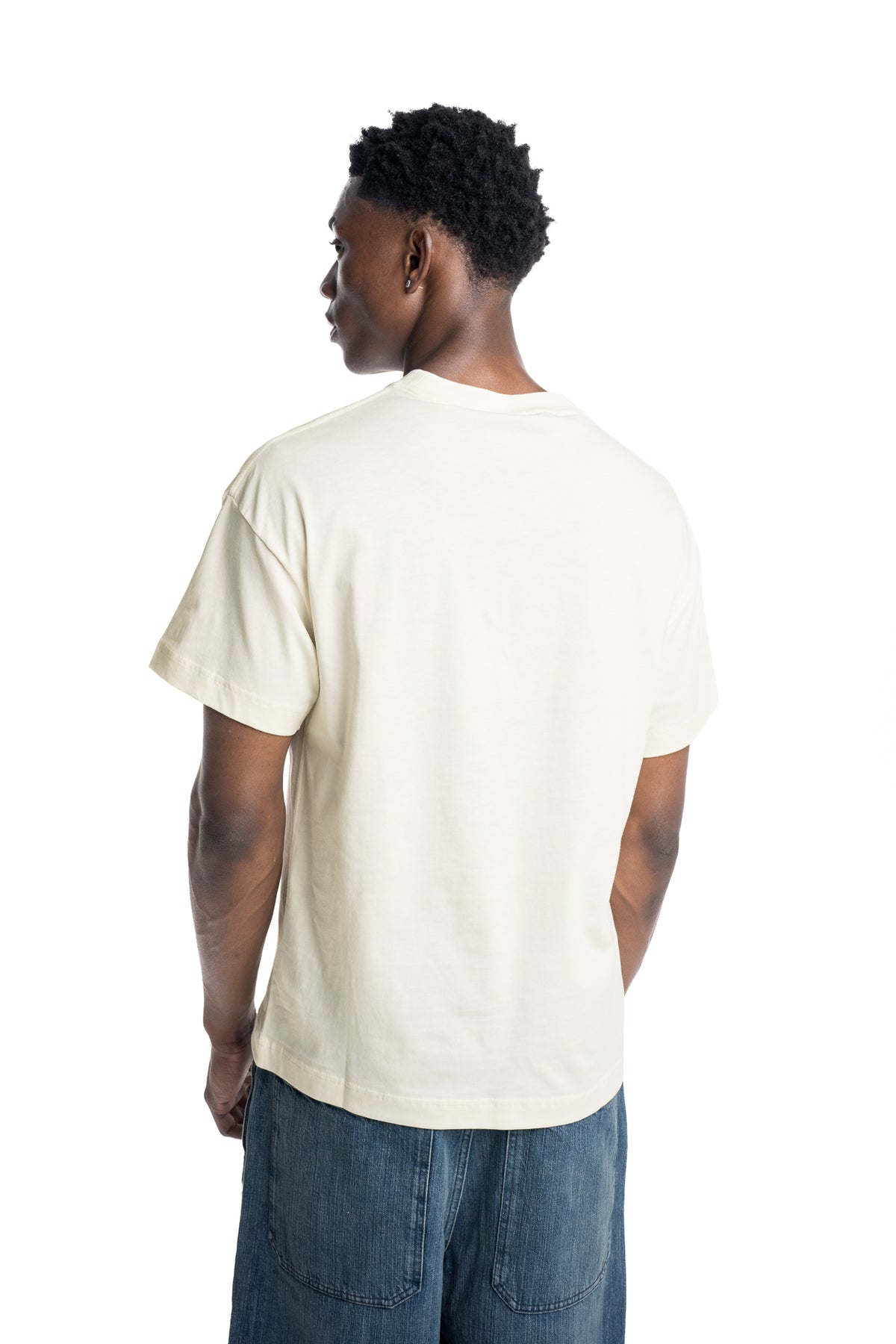 Palm Angels Men's Smoking Palm T Shirt | PMAAT01J99WA-0L10