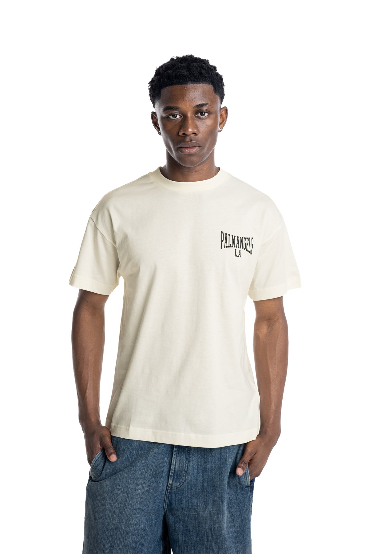 Palm Angels Men's Palm LA T Shirt | PMAAT01J99ZN-0L10