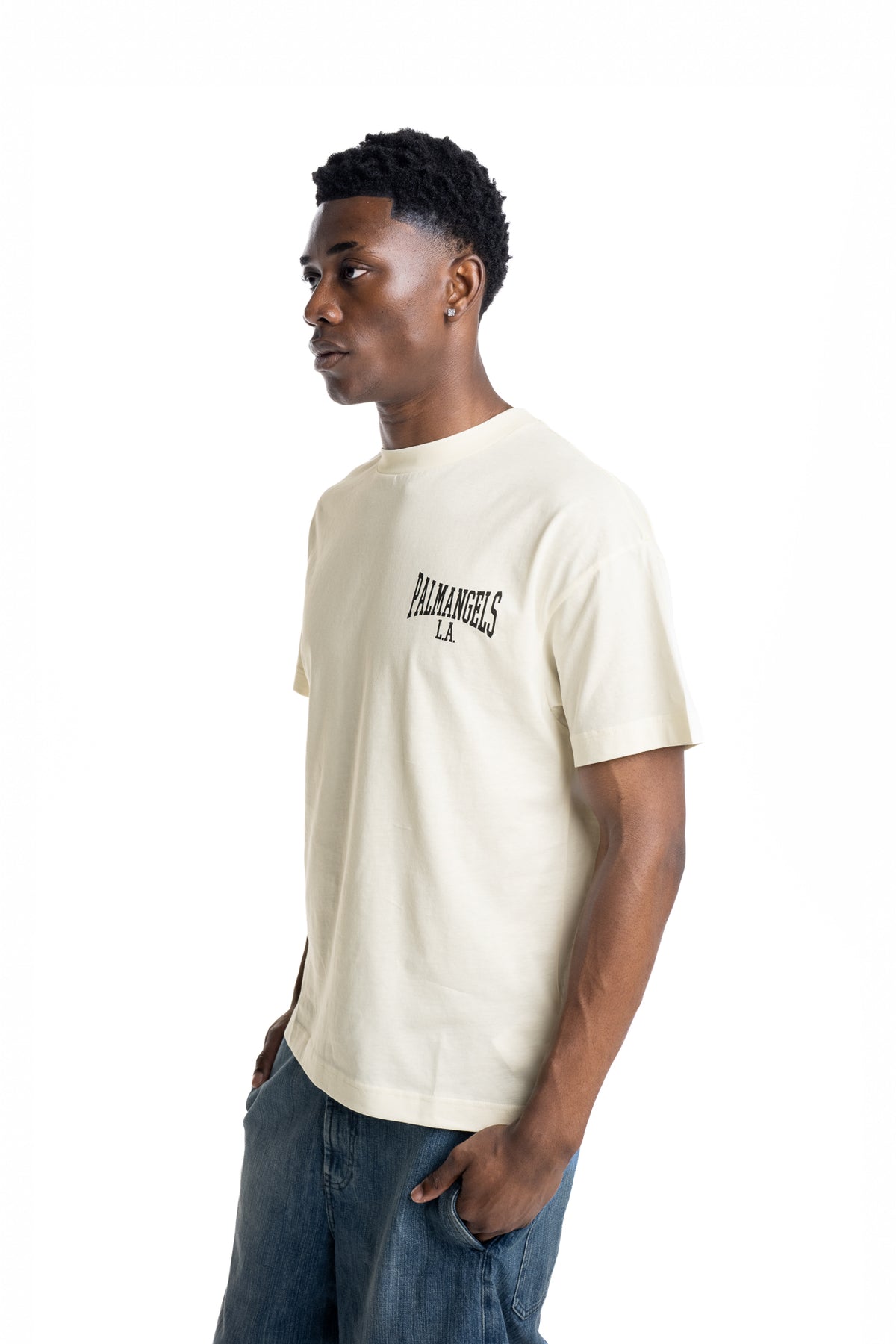 Palm Angels Men's Palm LA T Shirt | PMAAT01J99ZN-0L10