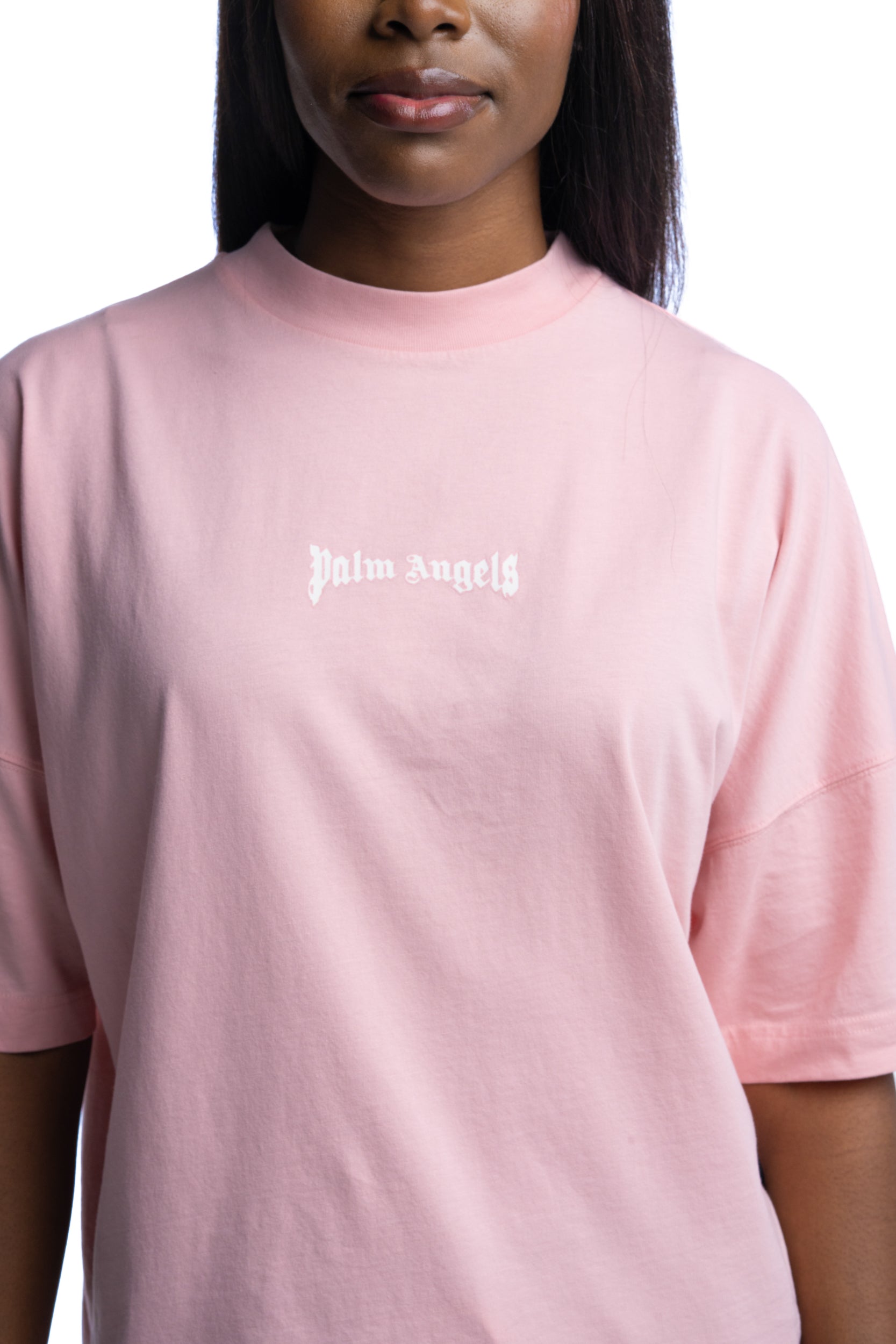 Palm Angels Ladies Outline Logo Over Tee | PWAA07CS26JER006-3003