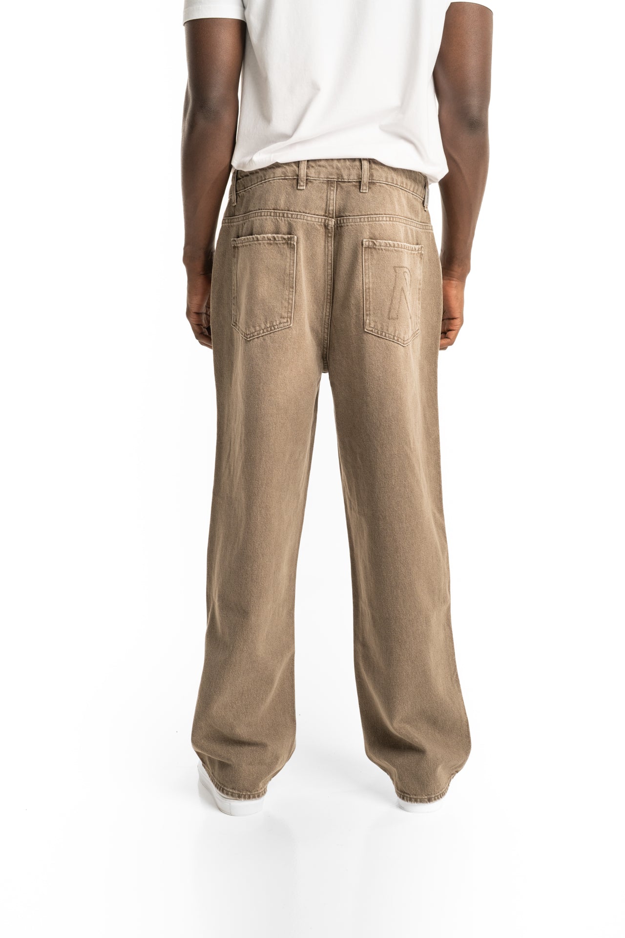 Represent Men's R3 Baggy Denim | MLM100333-59-Washed Olive