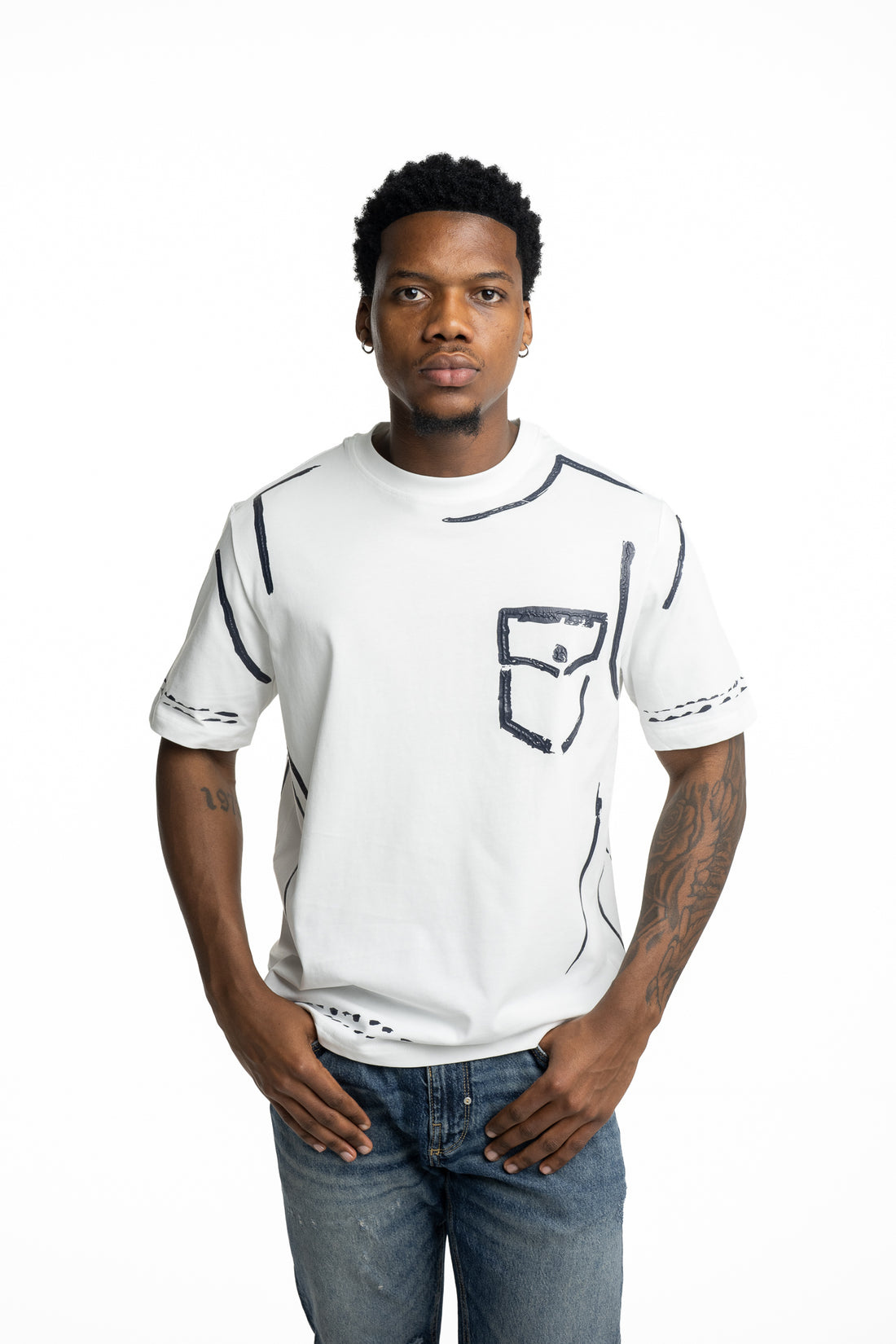 Antony Morato T Shirt Relaxed Fit | MMKS02605-FA100258-1011
