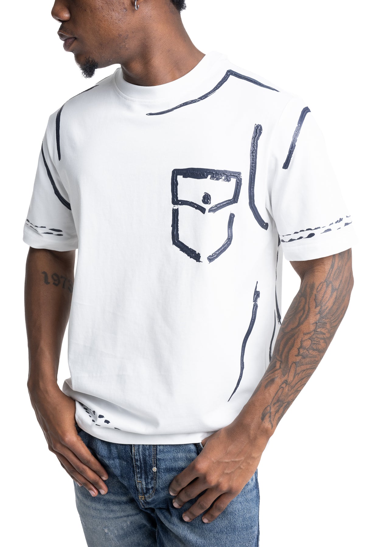 Antony Morato T Shirt Relaxed Fit | MMKS02605-FA100258-1011