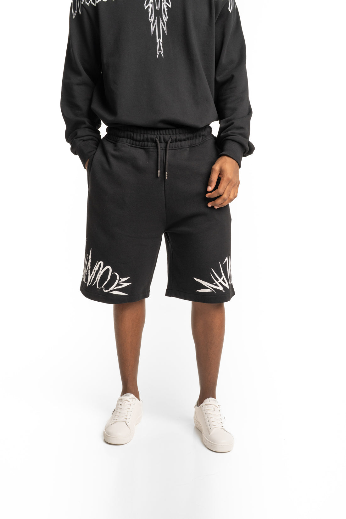 County of Milan Men's Sweatshorts Black | S6CMMABE005-110