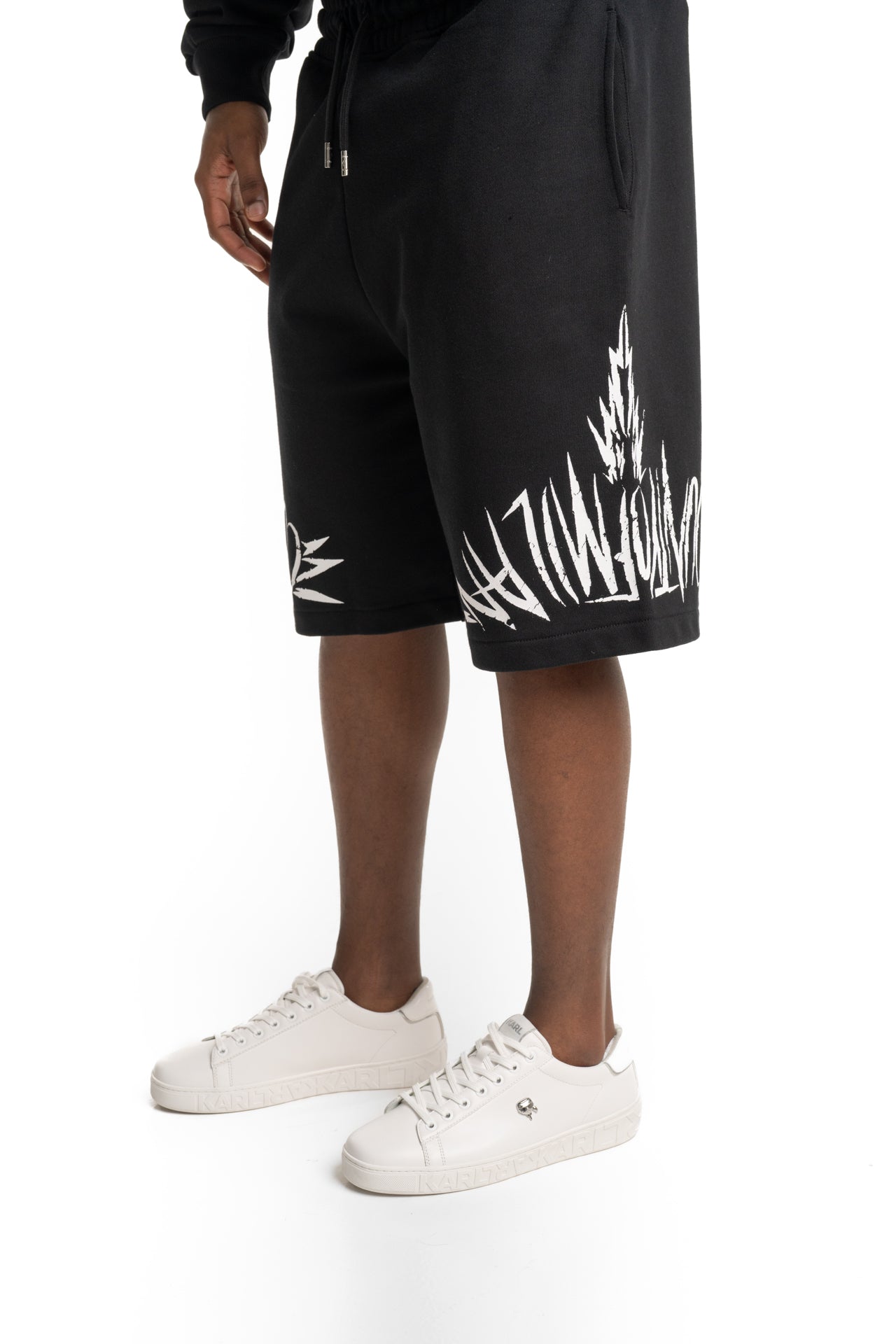 County of Milan Men's Sweatshorts Black | S6CMMABE005-110