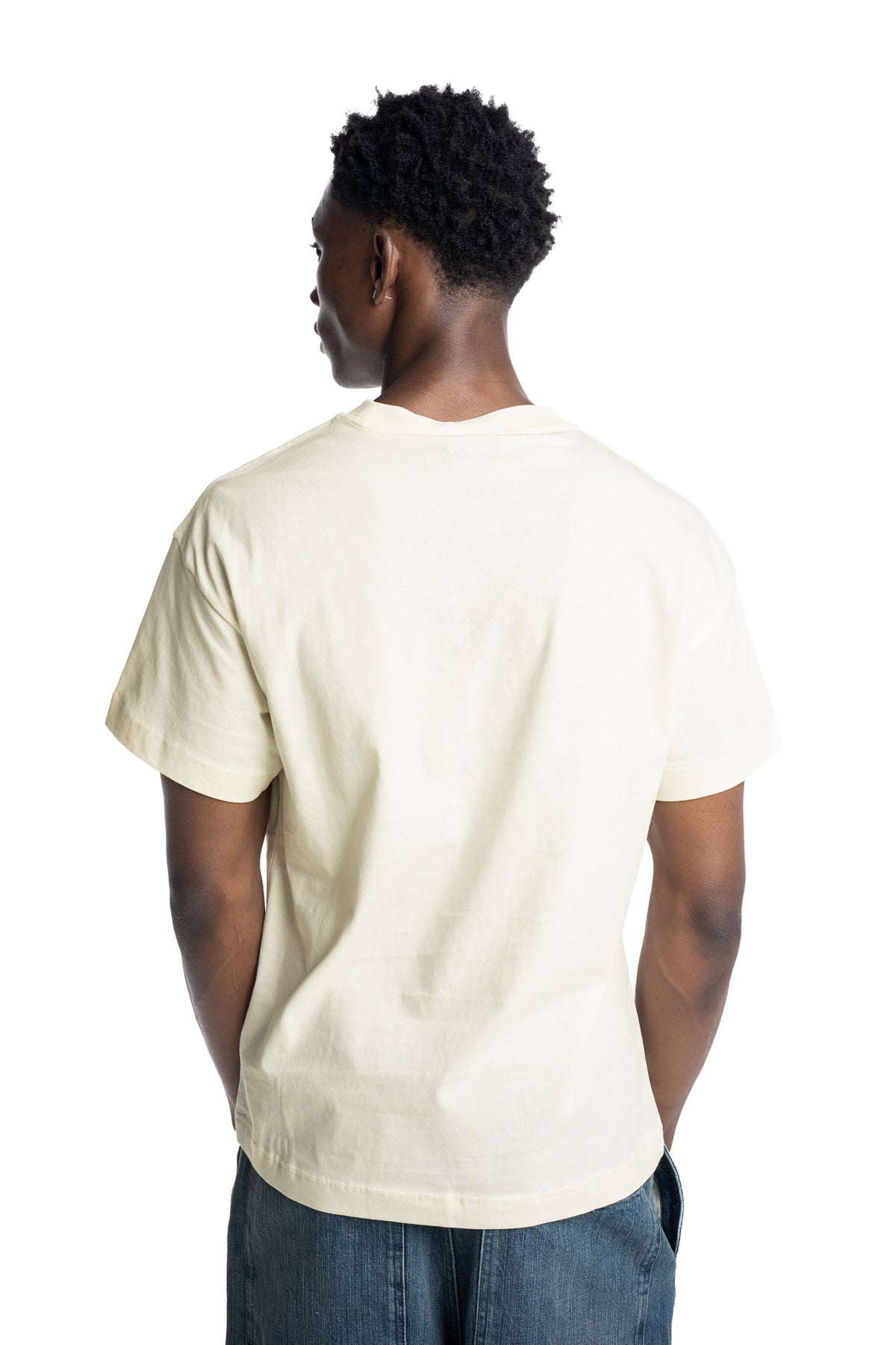 Palm Angels Men's Pin Up Logo T Shirt | PMAAT01J99WK-0L60