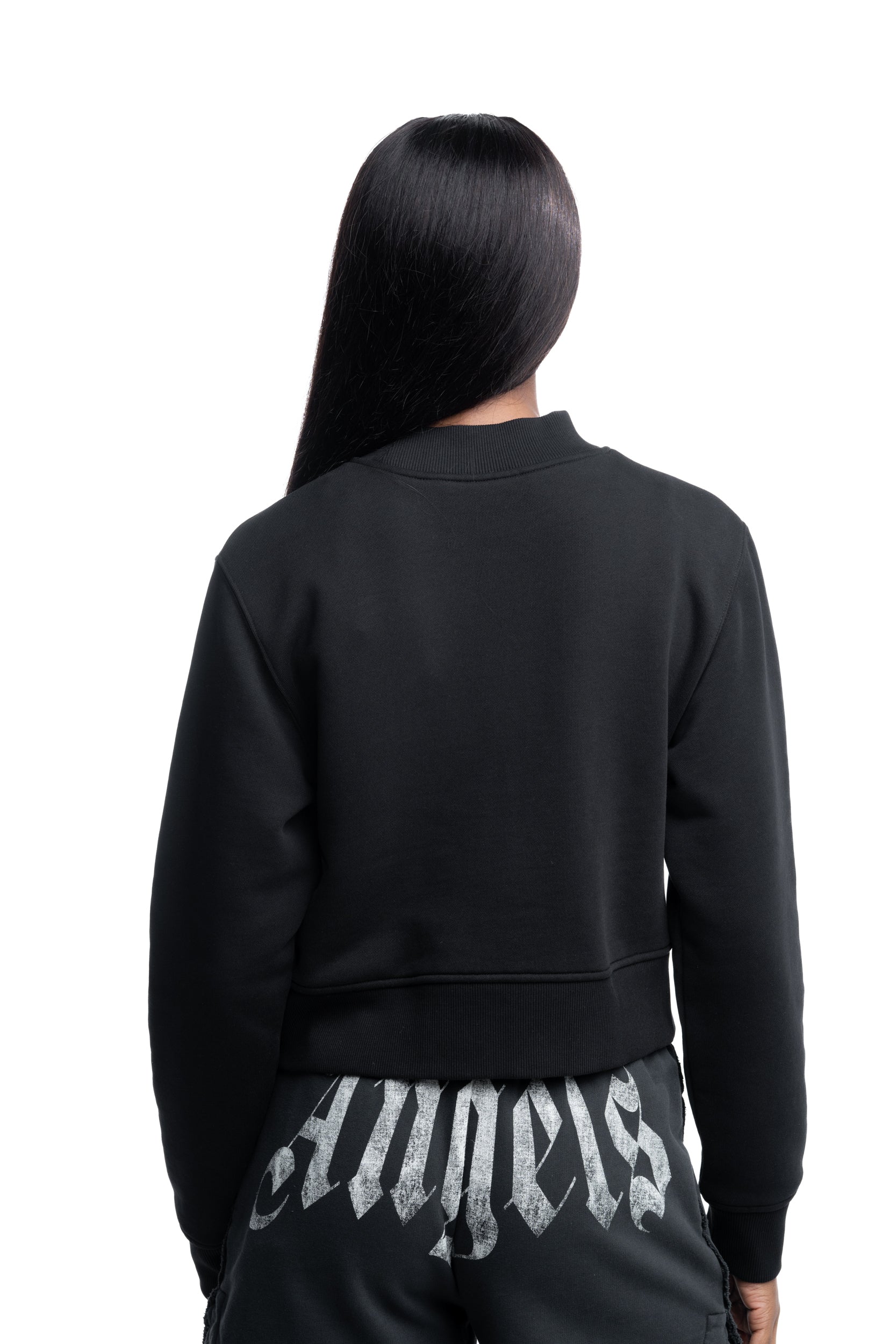 Palm Angels Ladies Bear Fitted Crew | PWBA016S26FLE006-1060