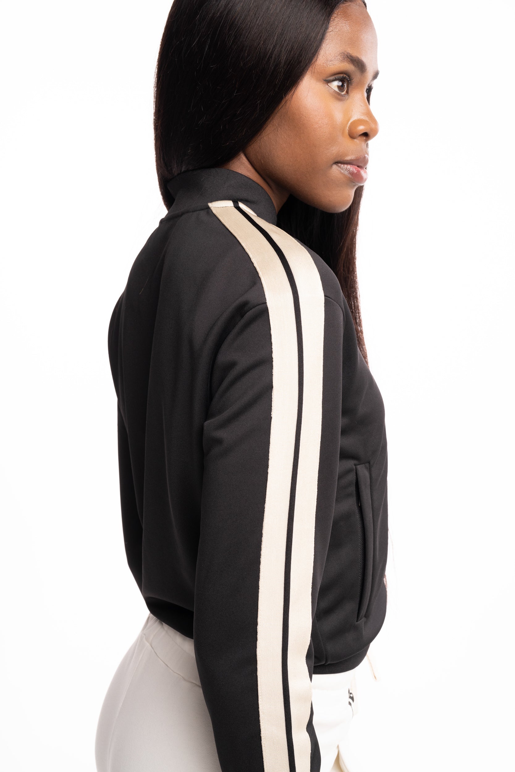 Palm Angels Ladies Classic Logo Track Bomber | PWBD050S26FAB001-1003