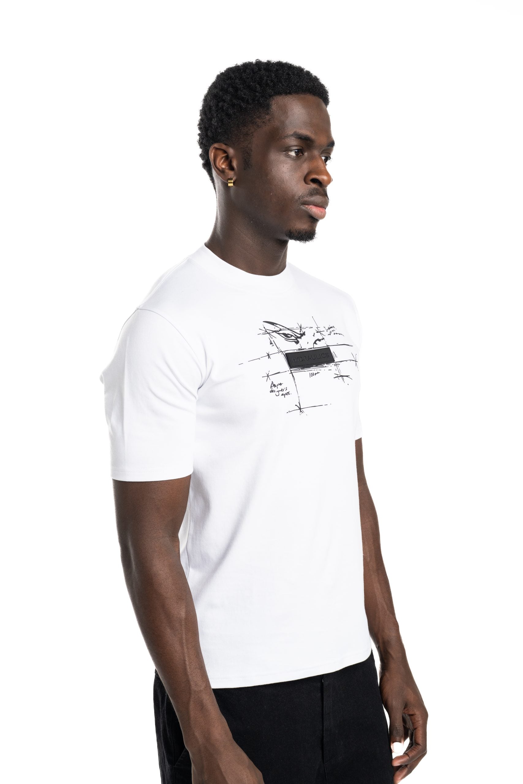 Hydraulics Draftsman Regular Fit T-Shirt White