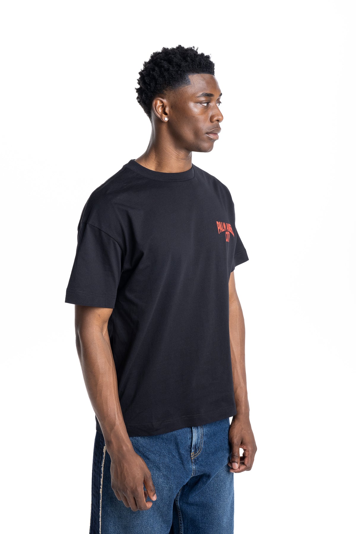 Palm Angels Men's Palm City T Shirt | PMAAT01J99ZO-1040