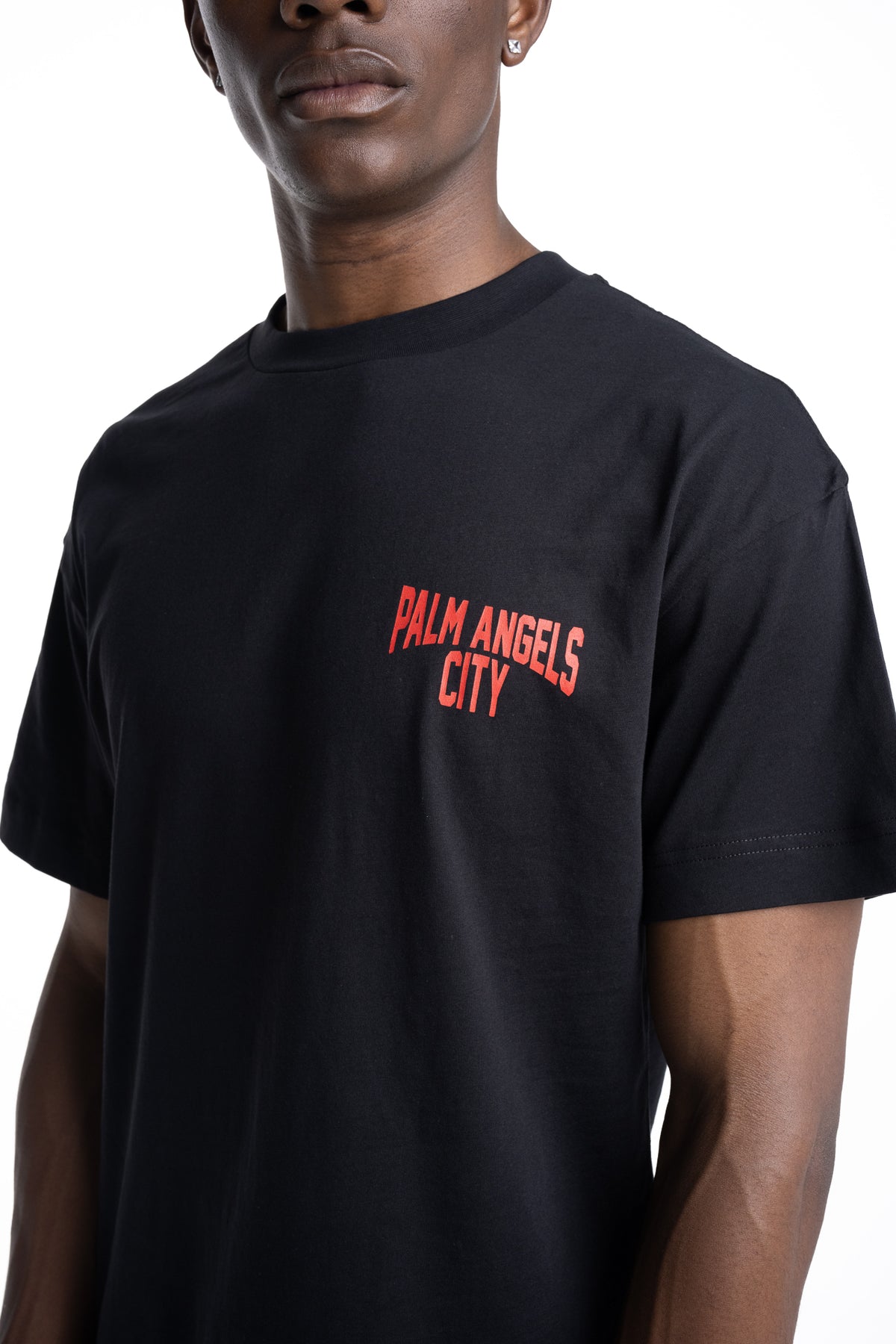 Palm Angels Men's Palm City T Shirt | PMAAT01J99ZO-1040