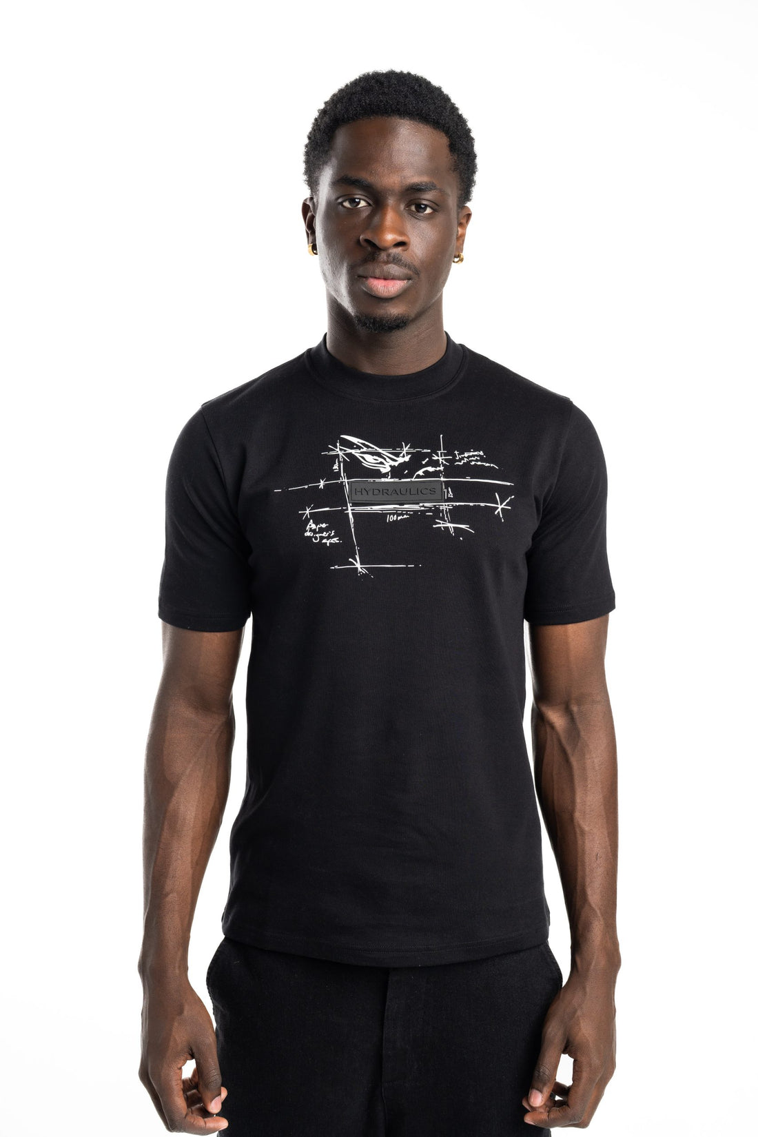 Hydraulics Draftsman Regular Fit T-Shirt Black