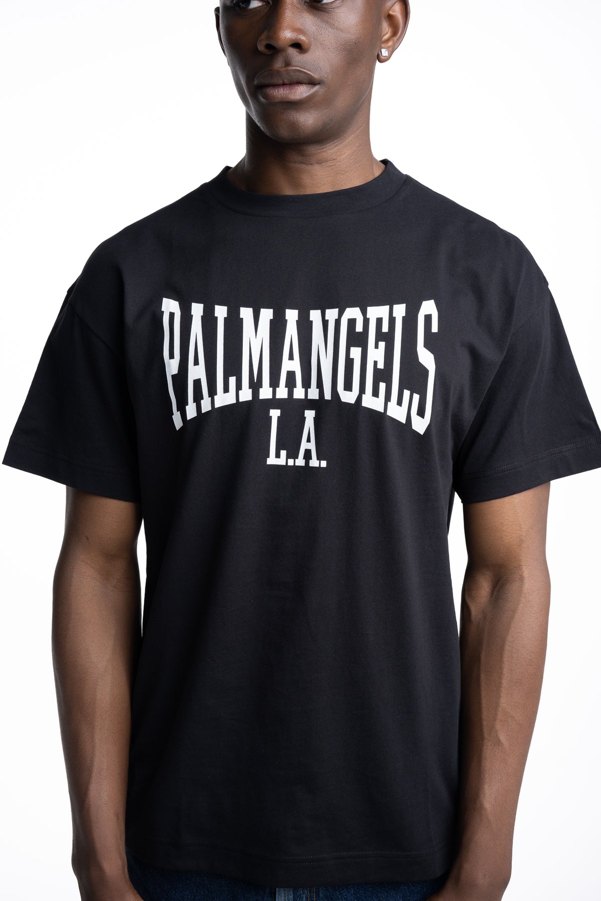 Palm Angels Men's Palm LA T Shirt | PMAAT01J99ZN-1001