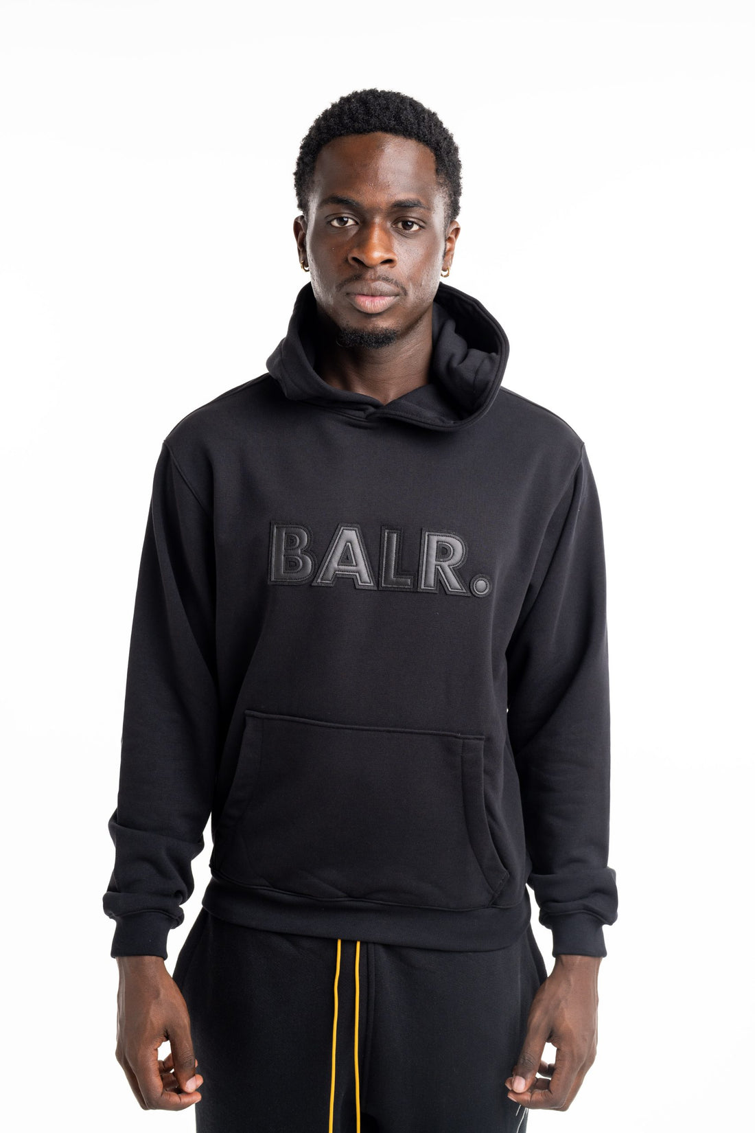 BALR Men's DNA Hoodie | B1261.1161-Jet Black