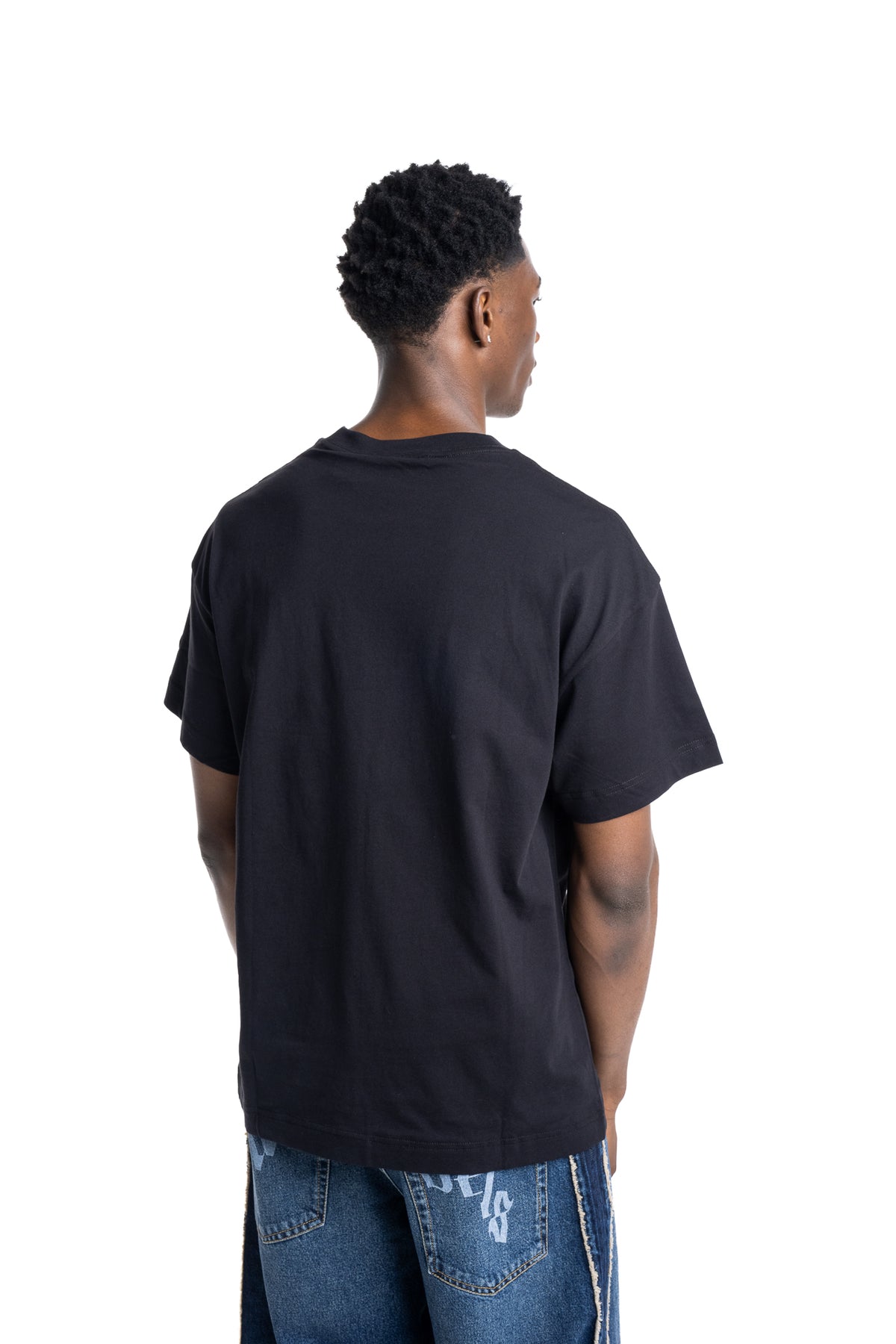 Palm Angels Men's Spray Bear T Shirt | PMAAT01J99WF-1040