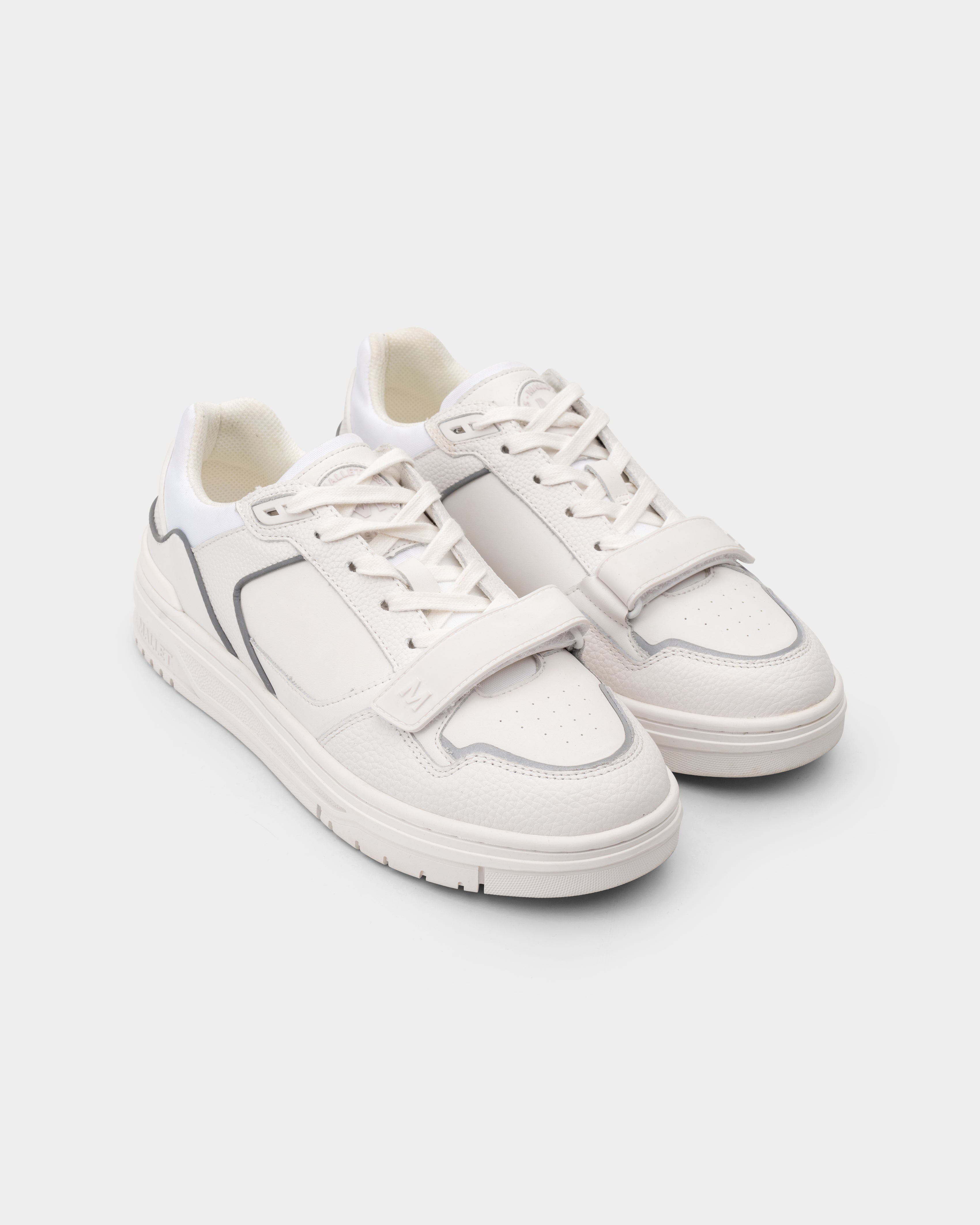 Mallet Men's Carlton Strap White Sneaker TE9025TPW