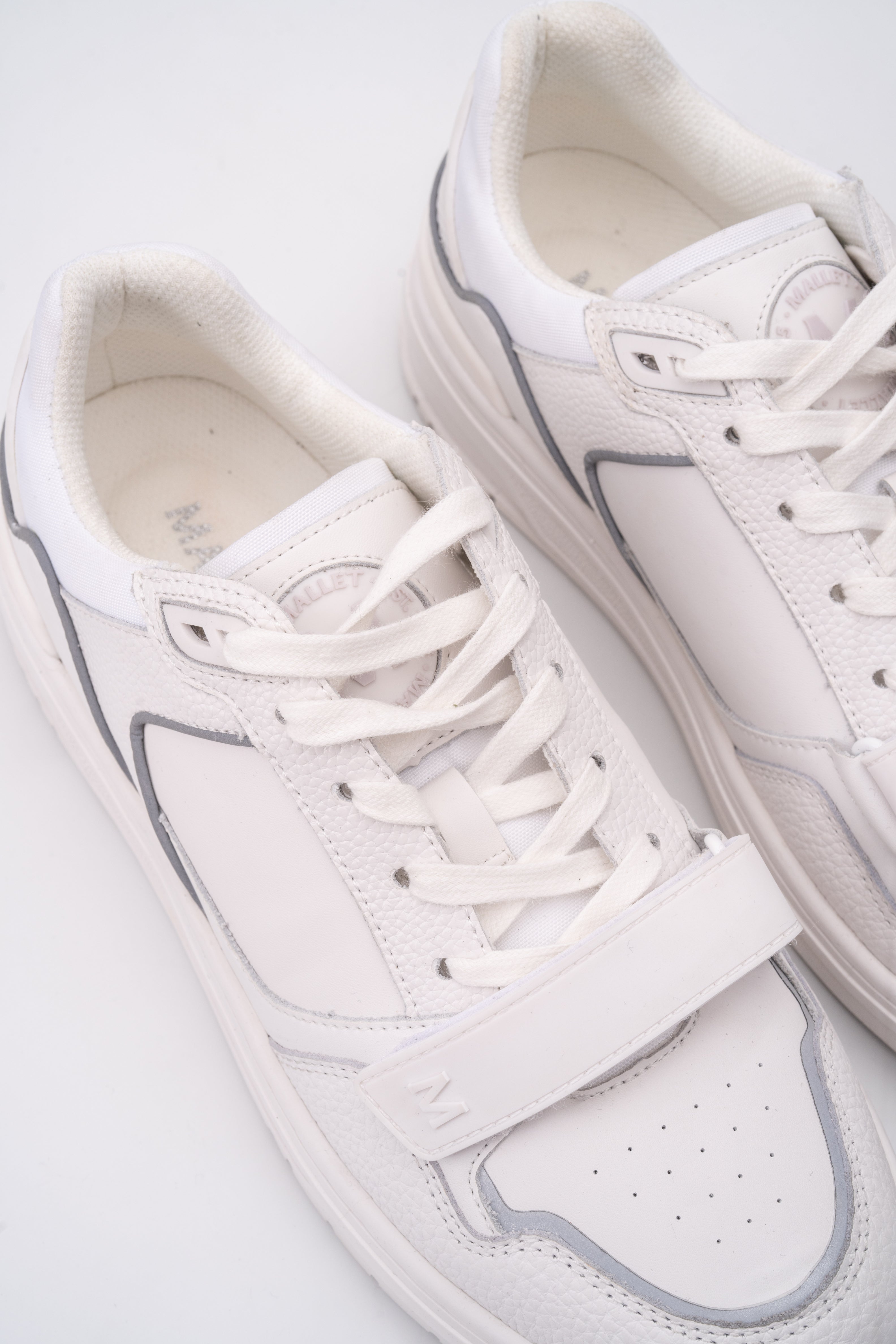Mallet Men's Carlton Strap White Sneaker TE9025TPW