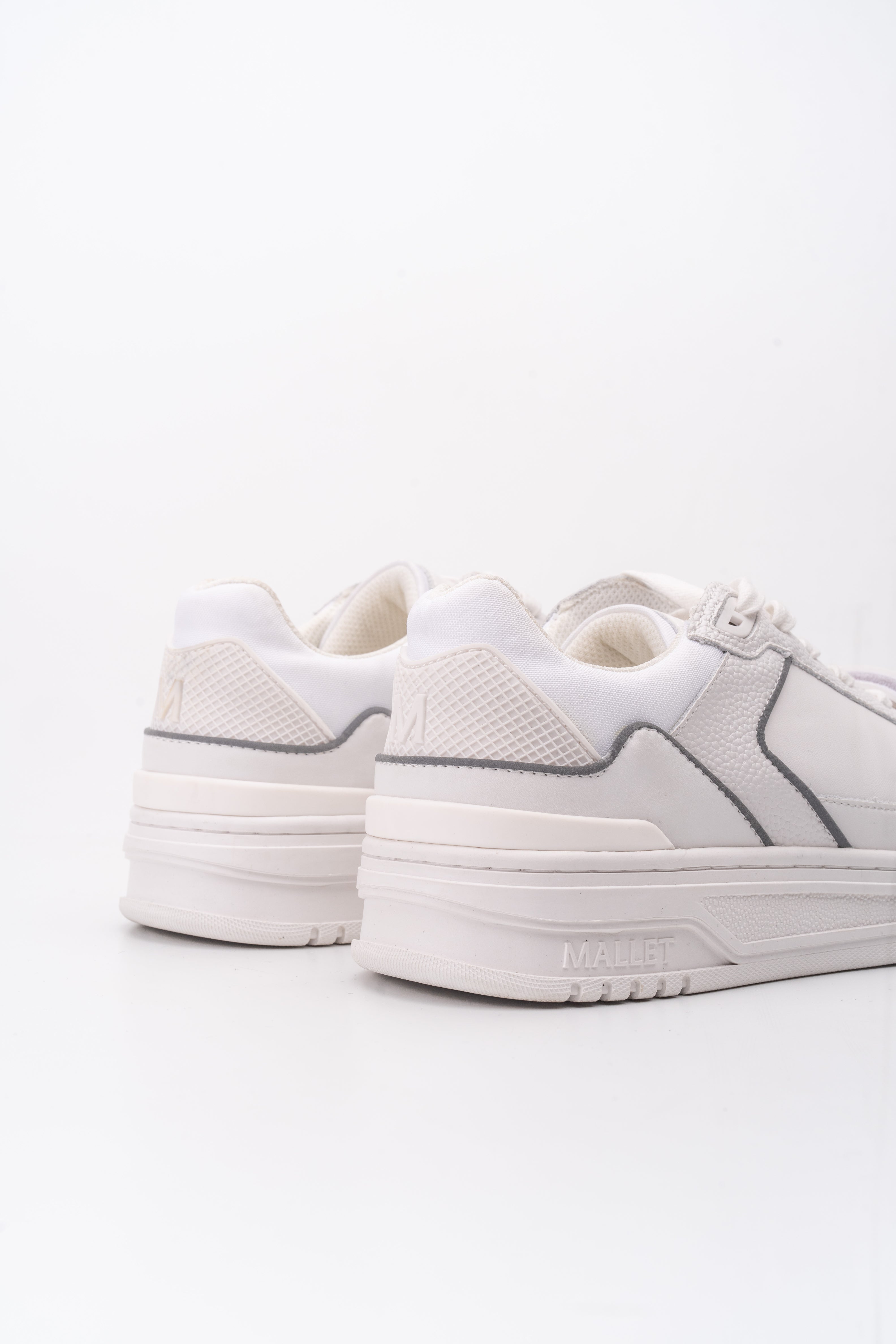 Mallet Men's Carlton Strap White Sneaker TE9025TPW