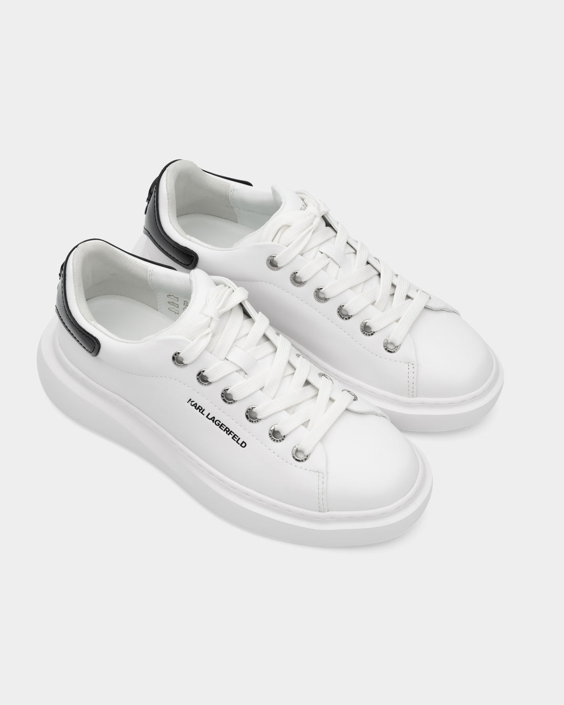 Karl Lagerfeld Women's Kore NFT Relief White Lthr | KL66525-011