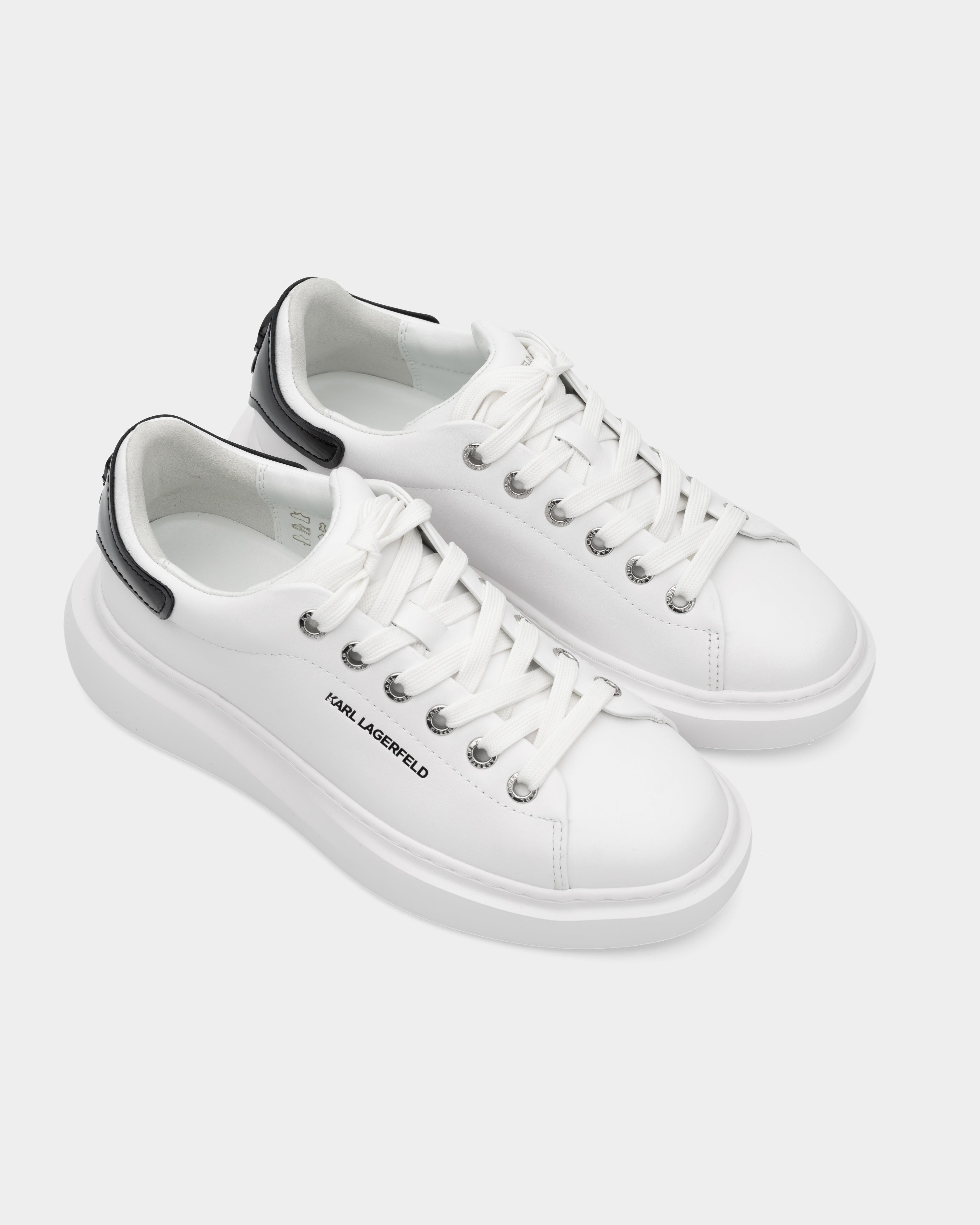 Karl Lagerfeld Women's Kore NFT Relief White Lthr | KL66525-011