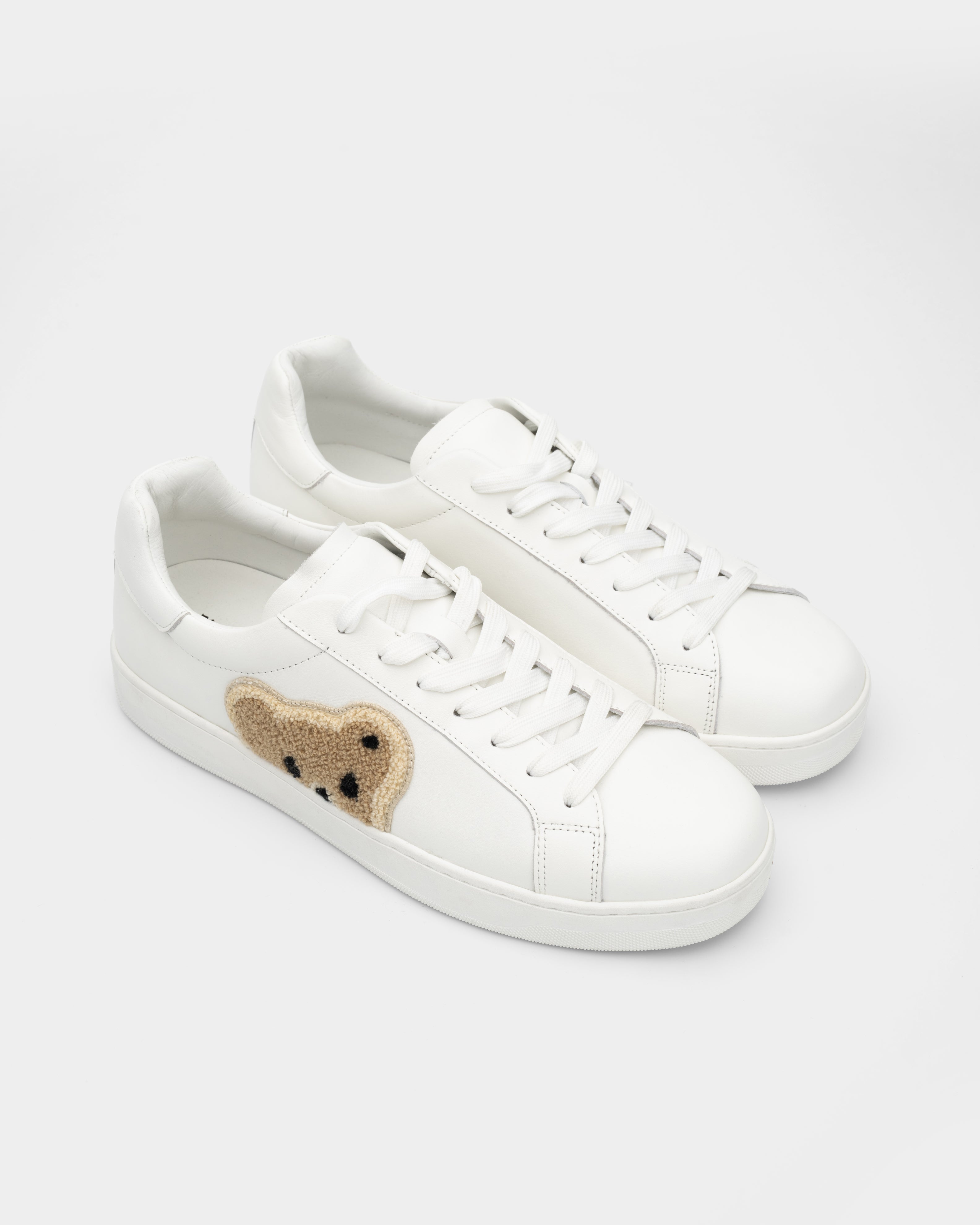 Palm Angels Men's Bear Tennis Sneakers | PMIA110S26LEA003-0160
