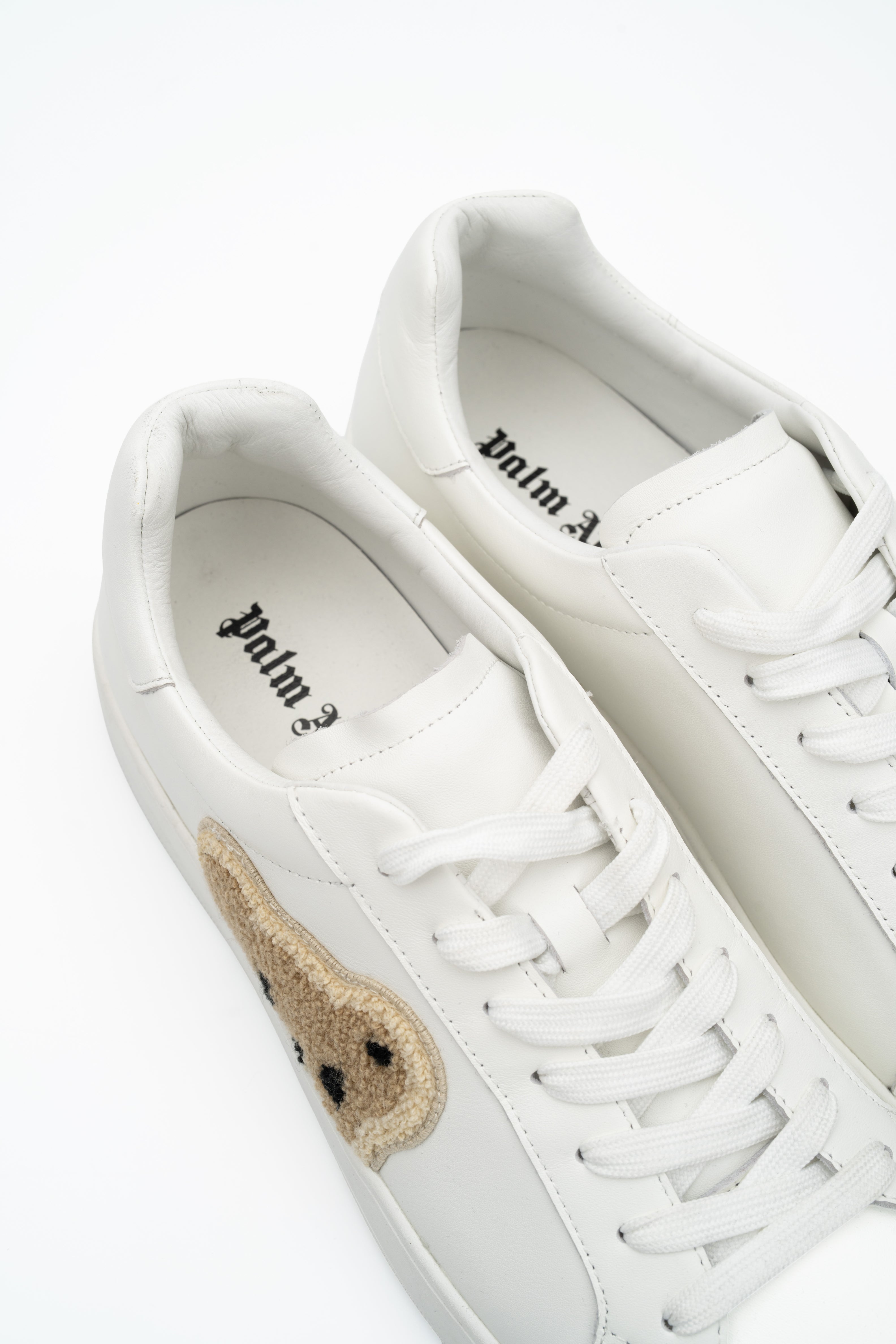 Palm Angels Men's Bear Tennis Sneakers | PMIA110S26LEA003-0160