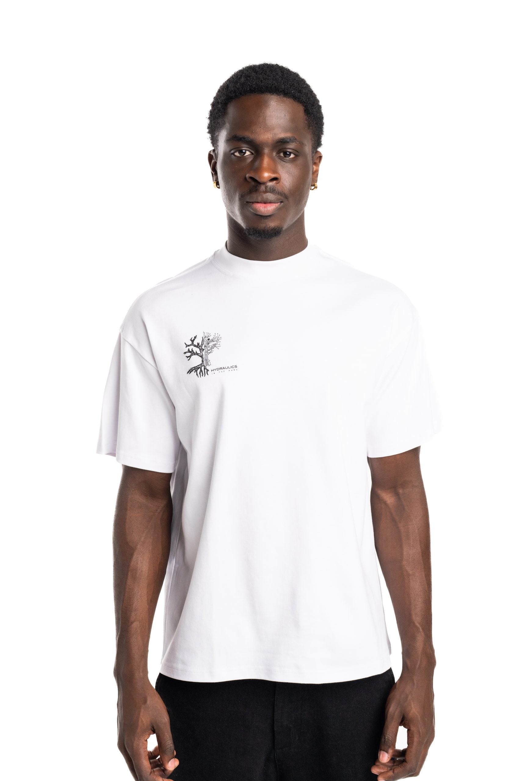 Hydraulics In The Park Oversized Fit T Shirt White