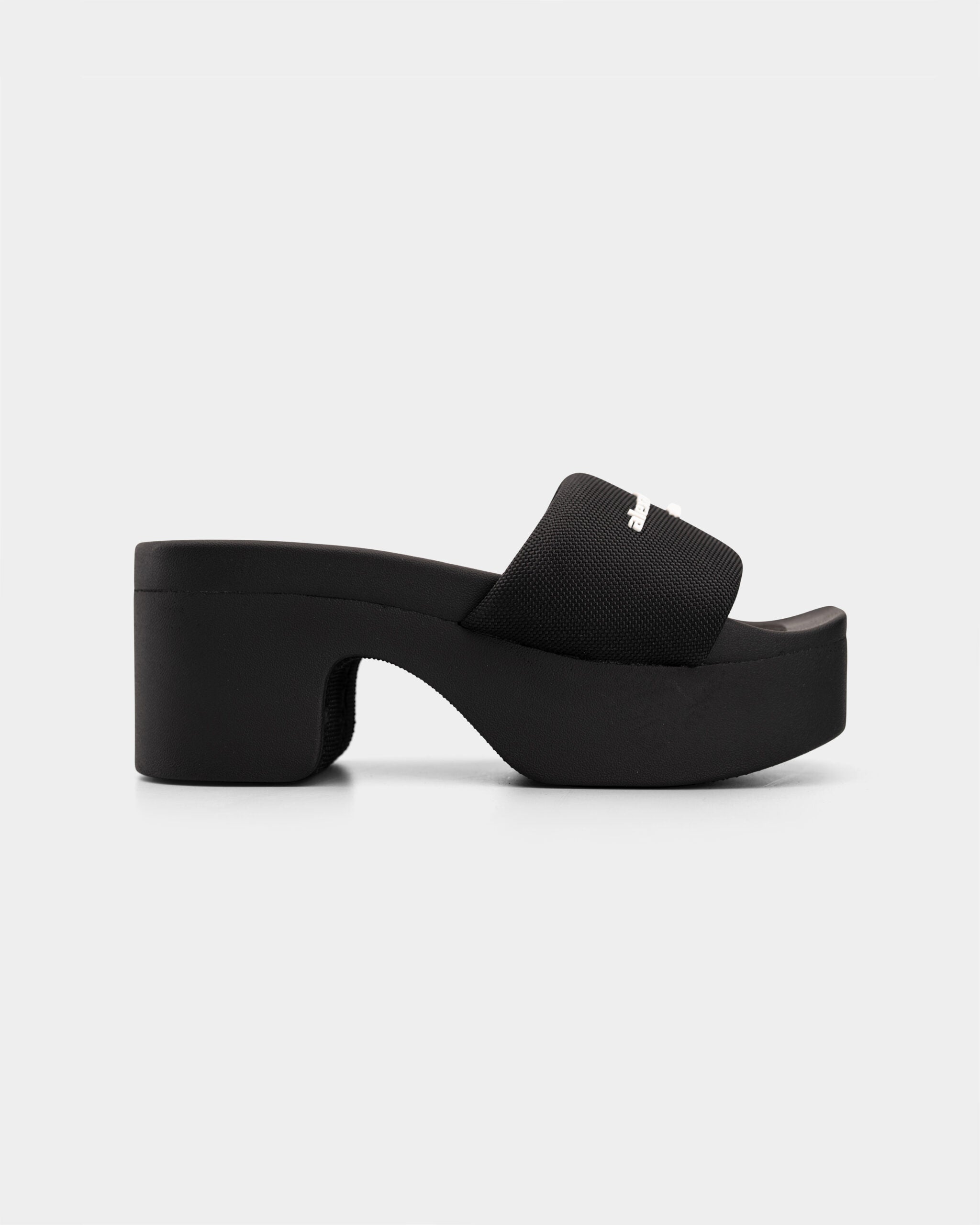 Alexander Wang Platform Slide Black | 30322S020-001