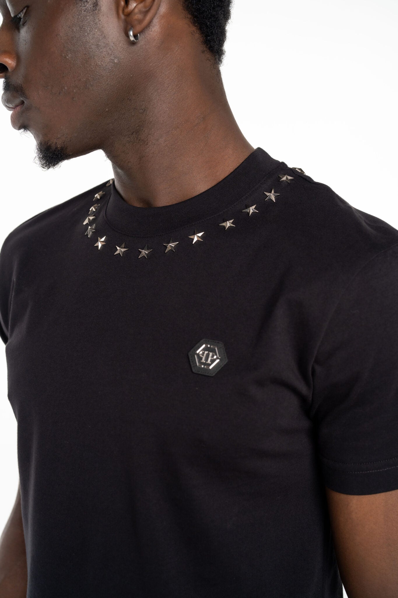 Philipp Plein Men's T Shirt Round Neck SS MTK7493 PJY002N 02