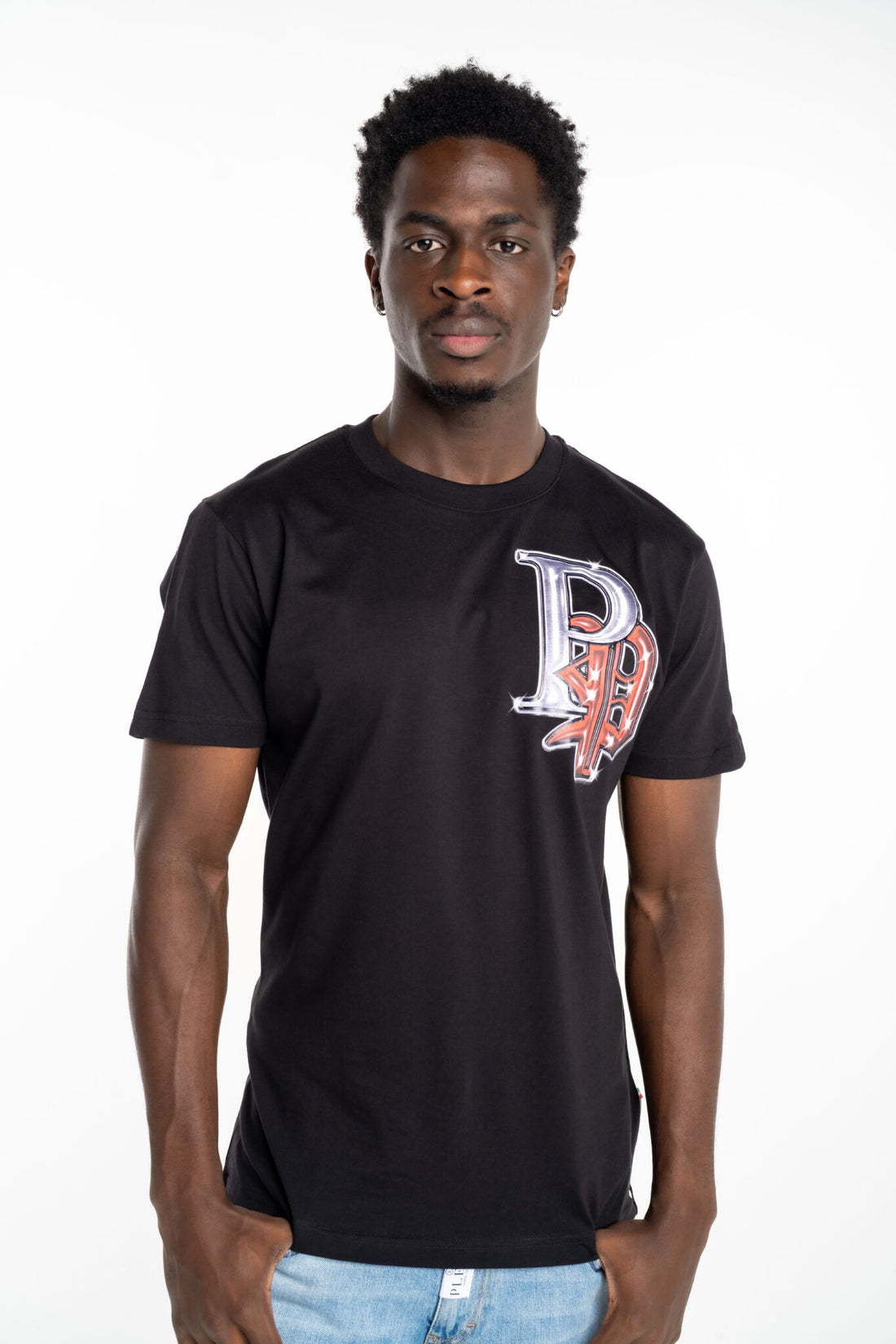 Philipp Plein Men's Skully Gang SS Round Neck T Shirt MTK6777 PJY002N 02