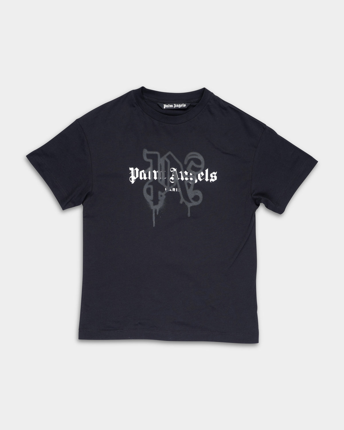 Palm Angels Men's Spray Logo T Shirt | PMAAT01J99M-1010