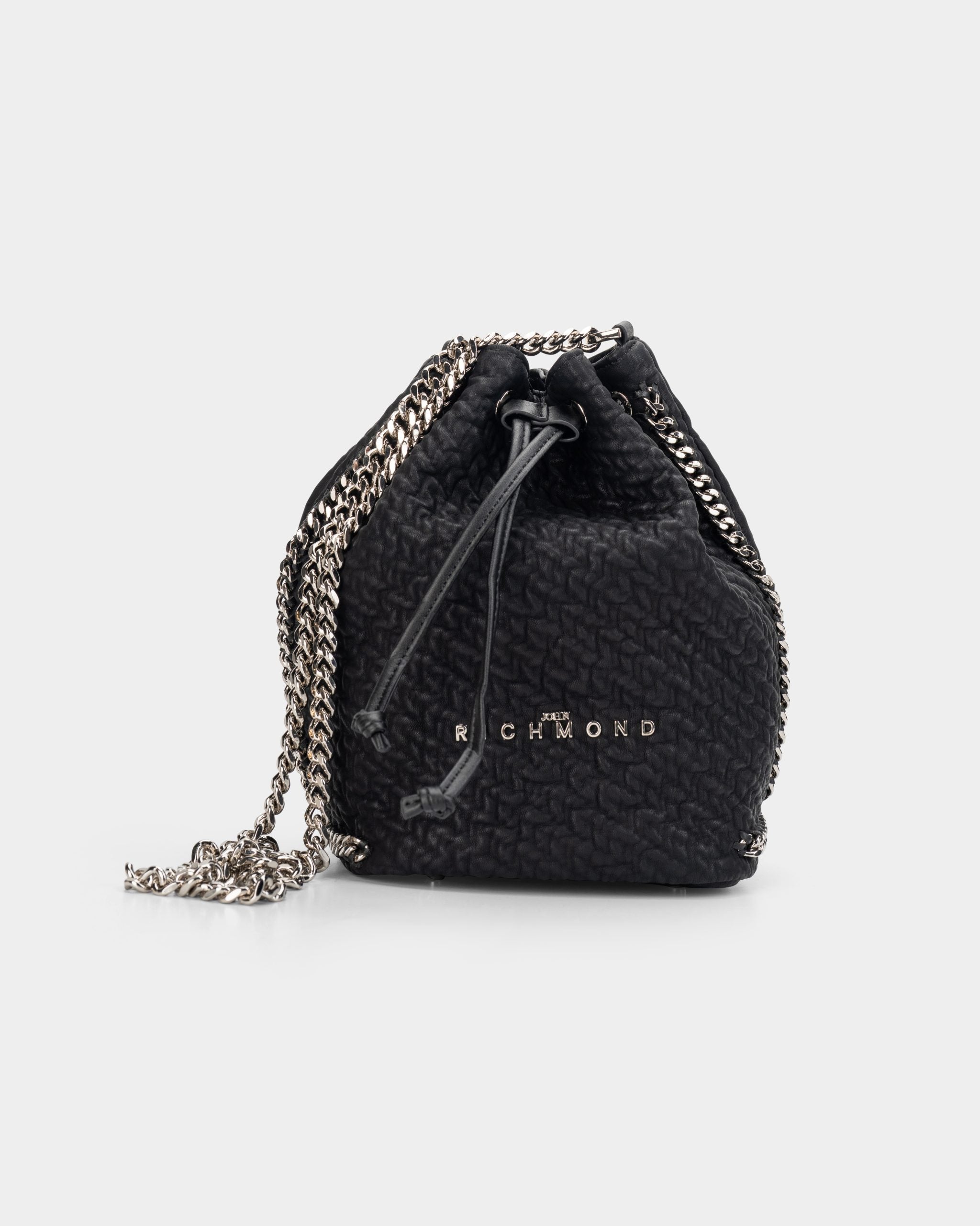 John Richmond Ladies Bucket Bag Kudiala | RWA25205BO9L-Black