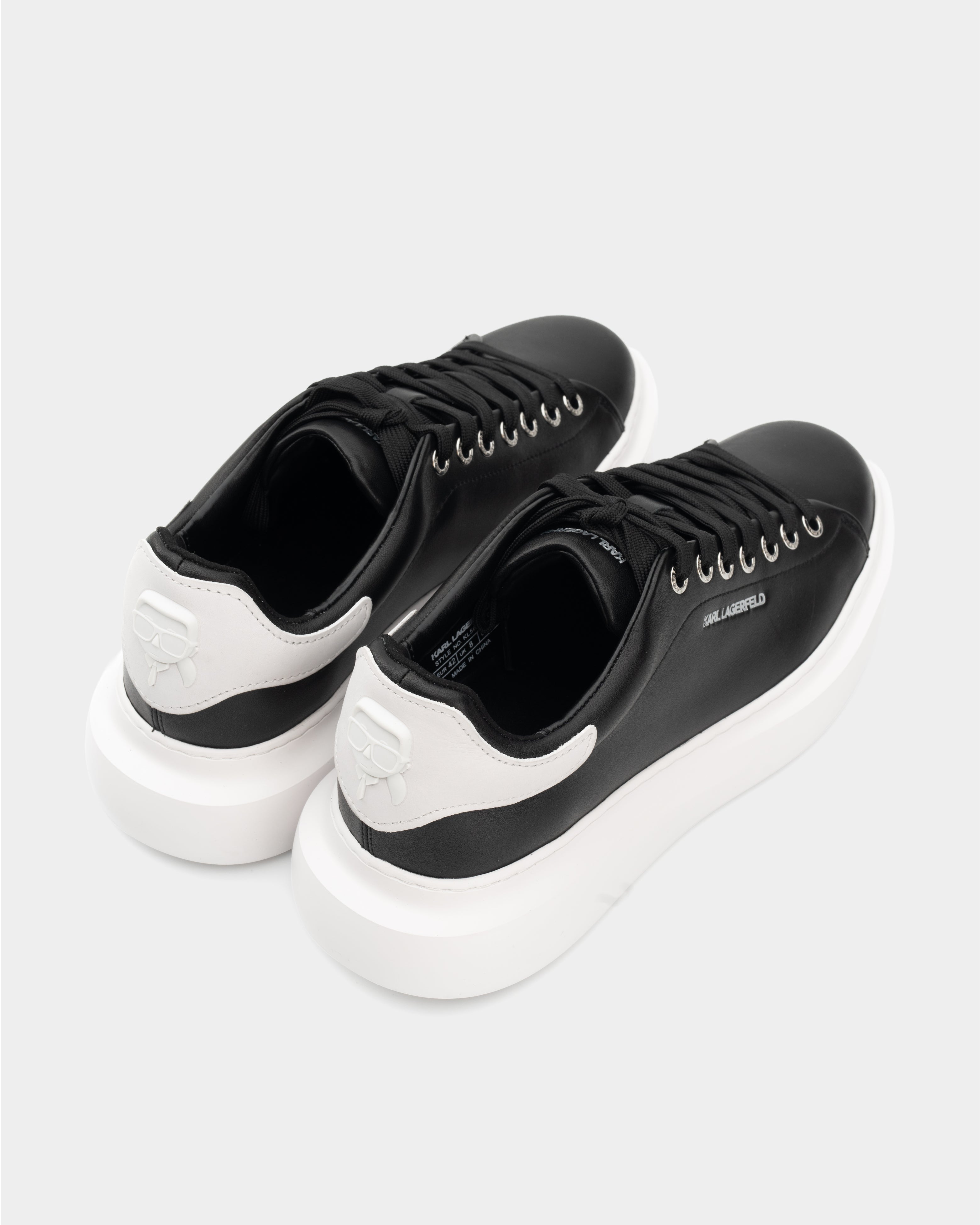 Karl Lagerfeld Men's Kore NFT Relief Black Lthr | KL56525-000