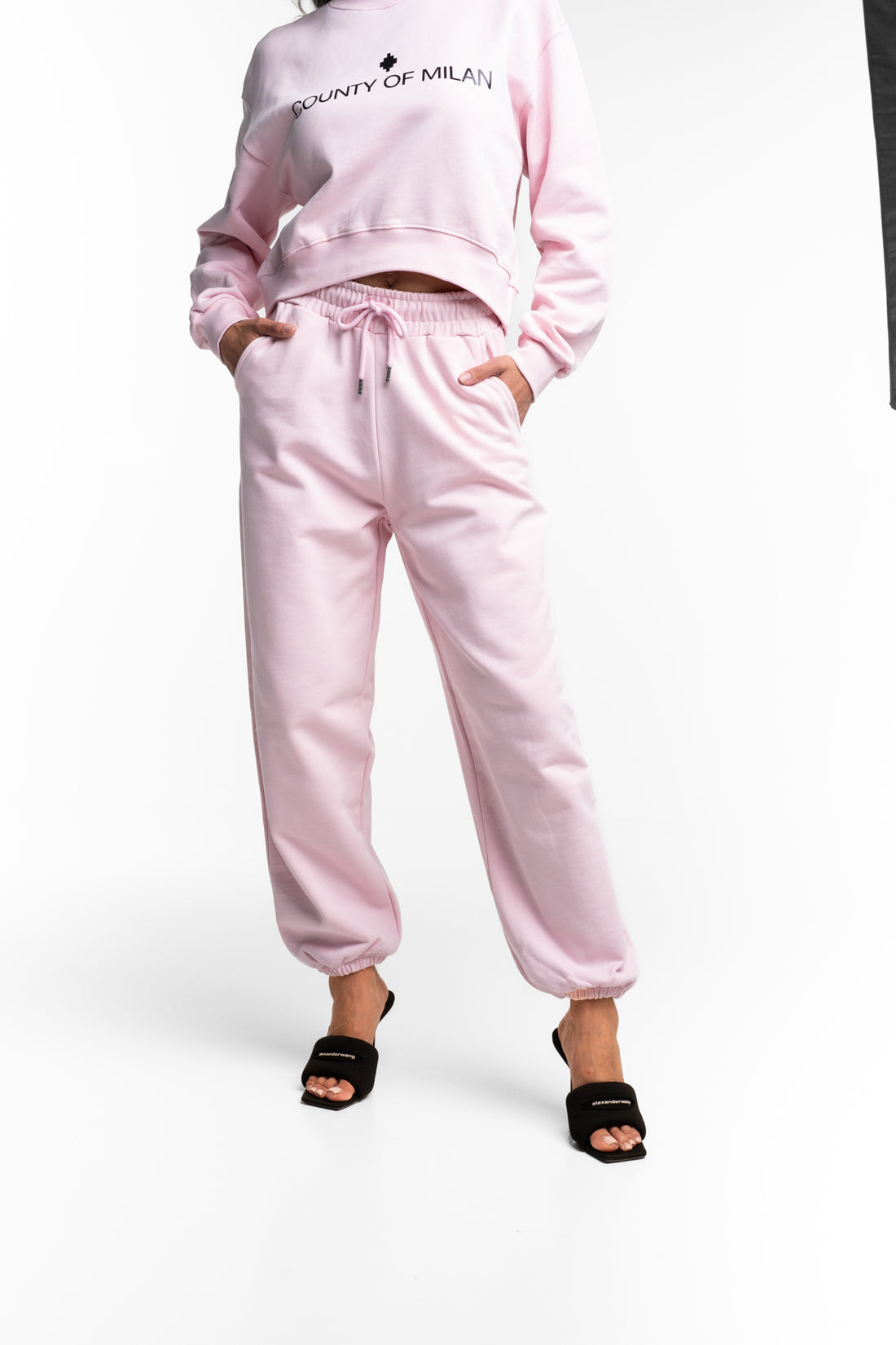 County of Milan Ladies Pants | 26ECM30112-Rose