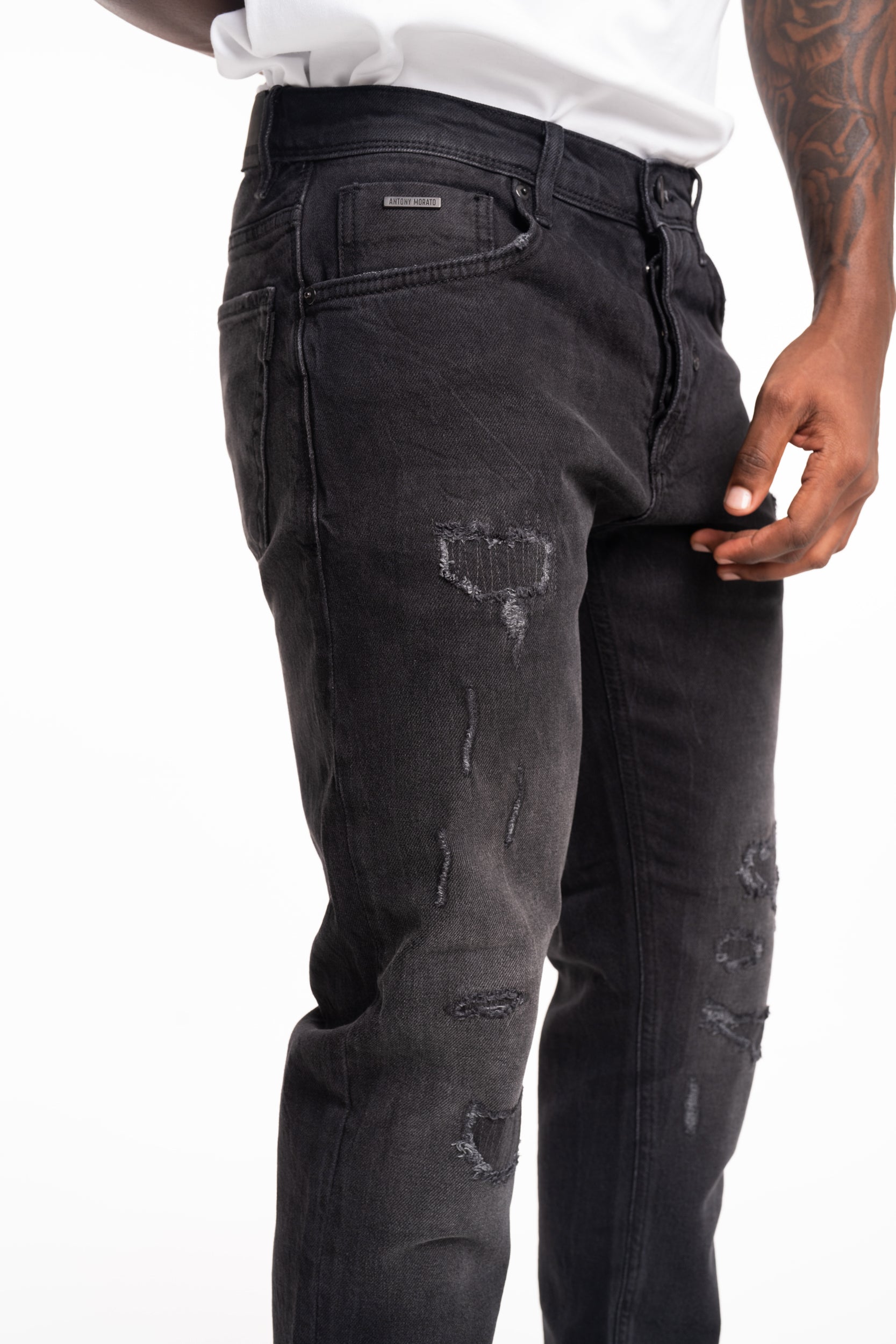 Antony Morato Jeans Argon Slim Ankle Length | Mmdt00264-Fa750627-9000-1-W02148