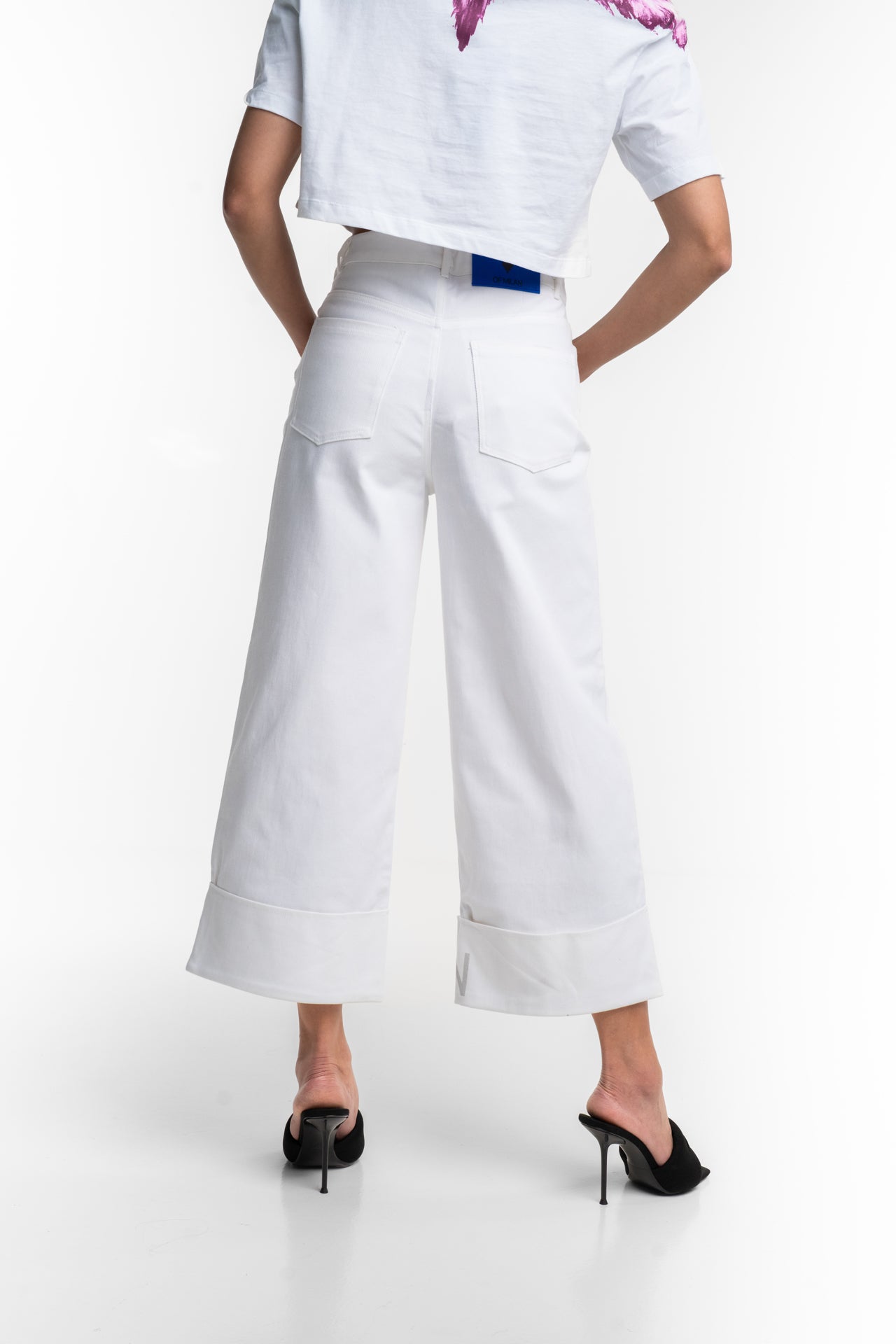 County of Milan Ladies Pants | 26ECM30153-White