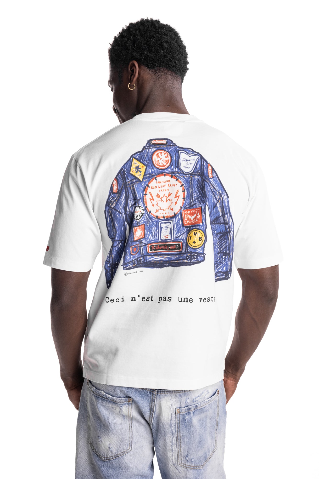 Dsquared2 Mens T Shirt | S74GD1581-D20033-100