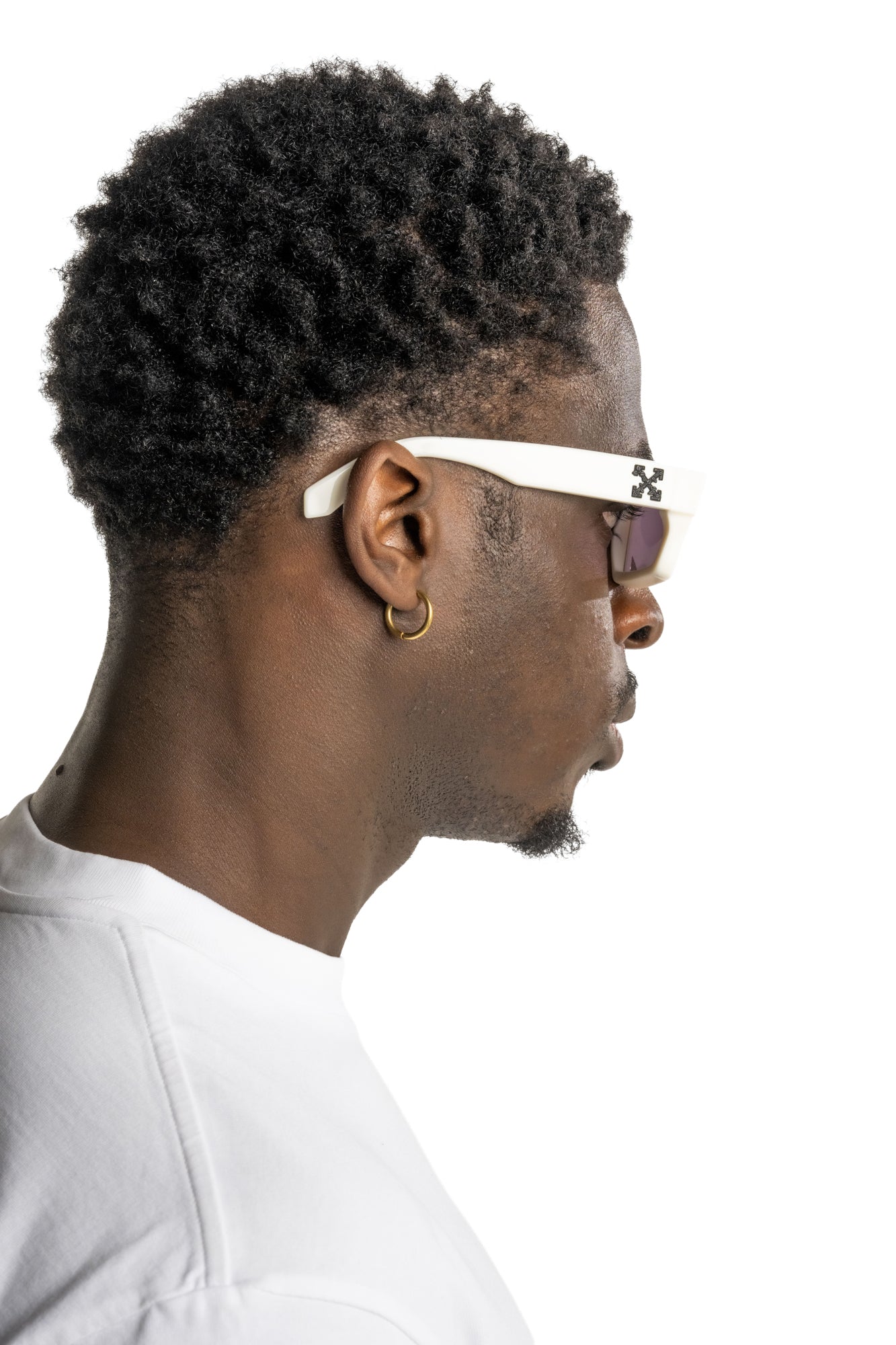 Off White Sunglasses Shiny White | OW1013-0107