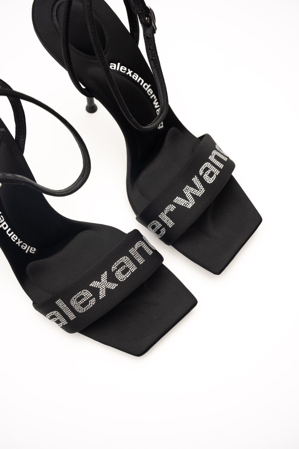 Alexander Wang Julie Billboard 105MM Sandal Black | 30326S009-001