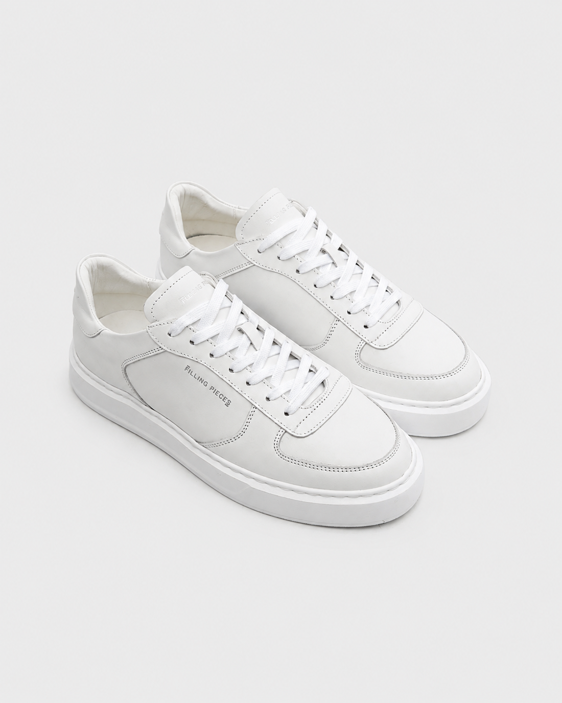Filling Pieces Mens Evo Court Nappa White | 112610330185-110