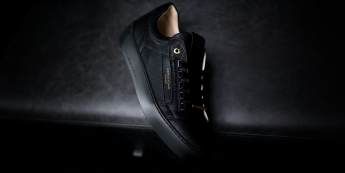 Core) Karl Lagerfeld Men's Kupsole III NFT Pin Lo Lace Black Lthr