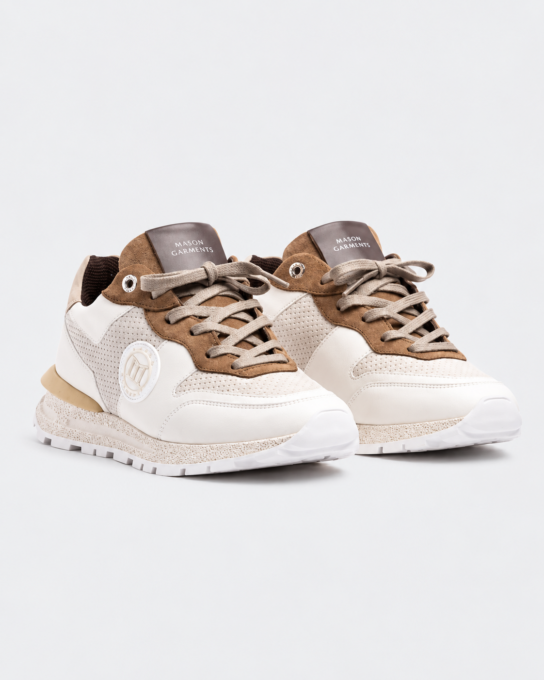 Mason Garments Men's Trail Runner Primo White | MG52-27E