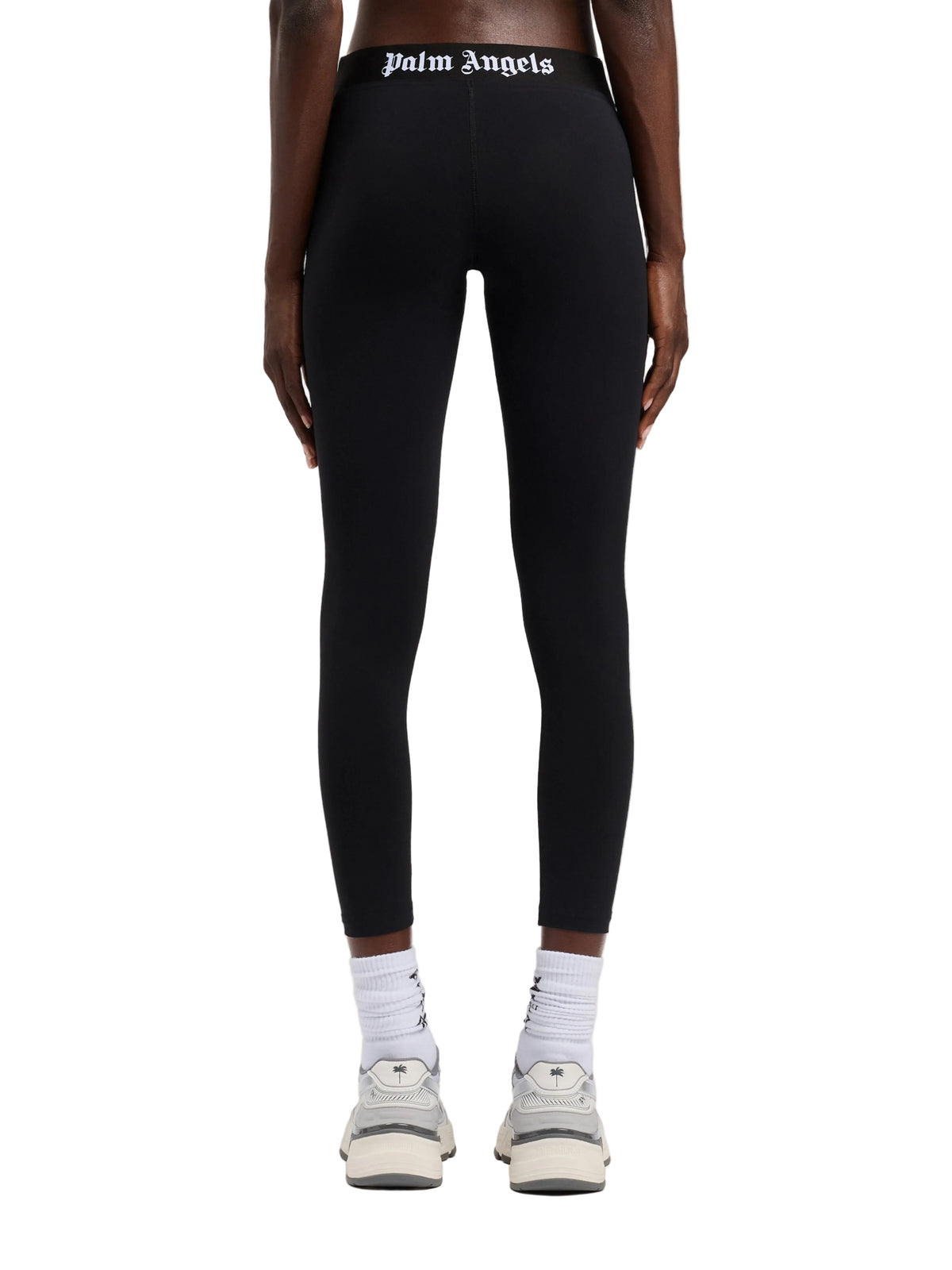 Palm Angels Womens Classic Logo Sport Leggings | PWVG016S26FAB001-1010
