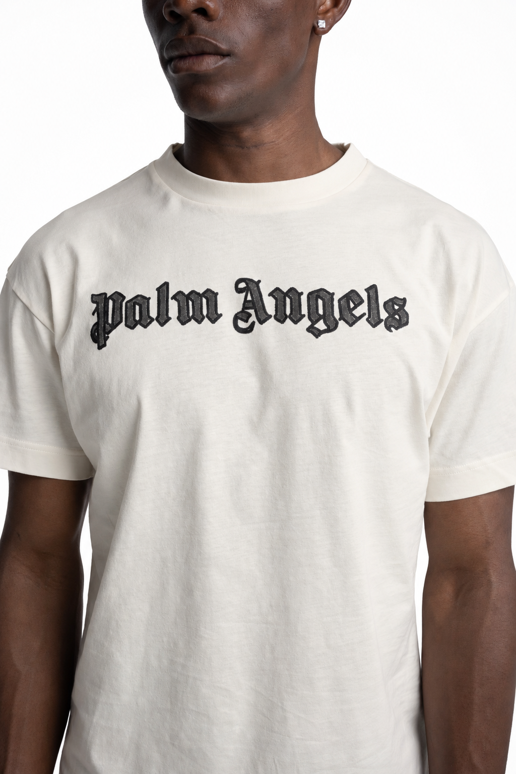 Palm Angels Men's Neon Logo T Shirt | PMAAT01J99ZK-0110