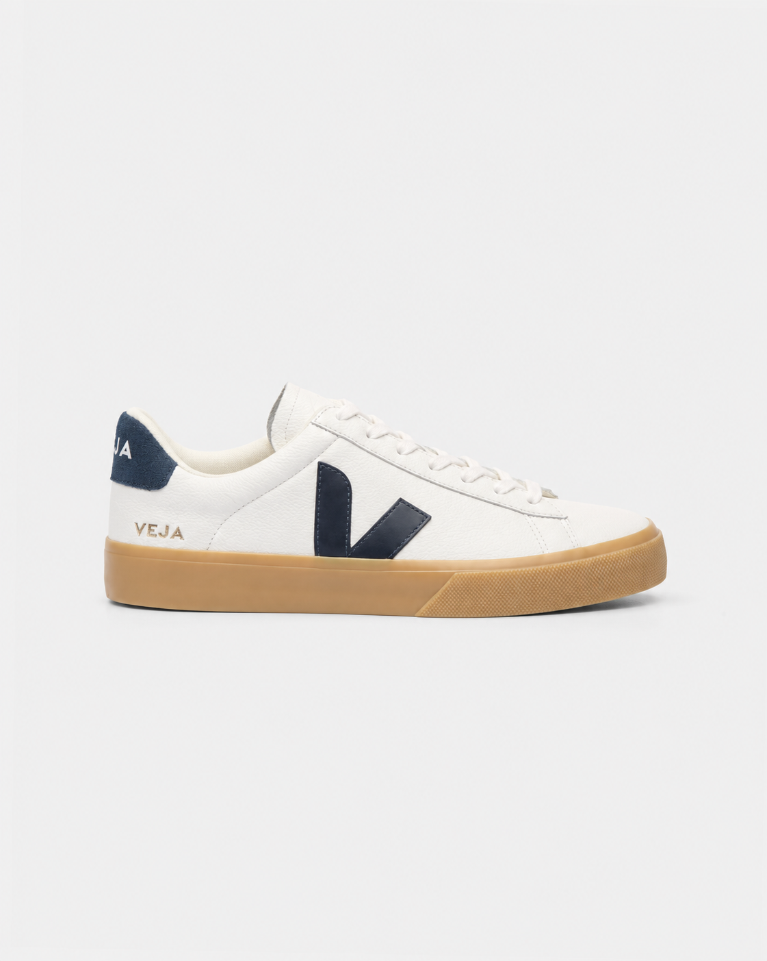Veja Ladies Campo Leather Sneaker CP0520789A White Nautico Natural