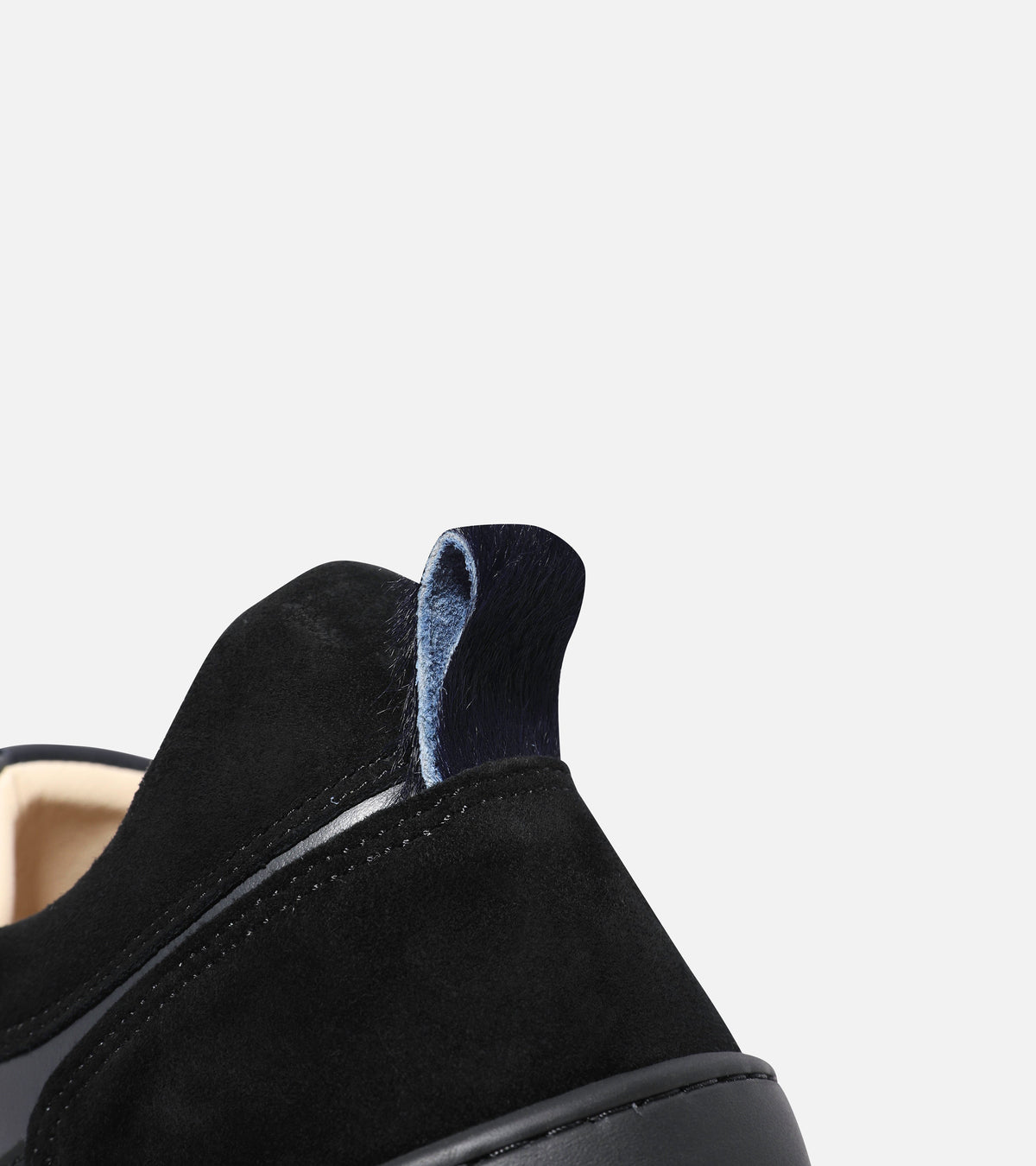 Android Homme Men's Point Dume StrapLux Super Fine Suede/Leather Sneaker Gold Hardware Dark Mix Up | AHP263-20