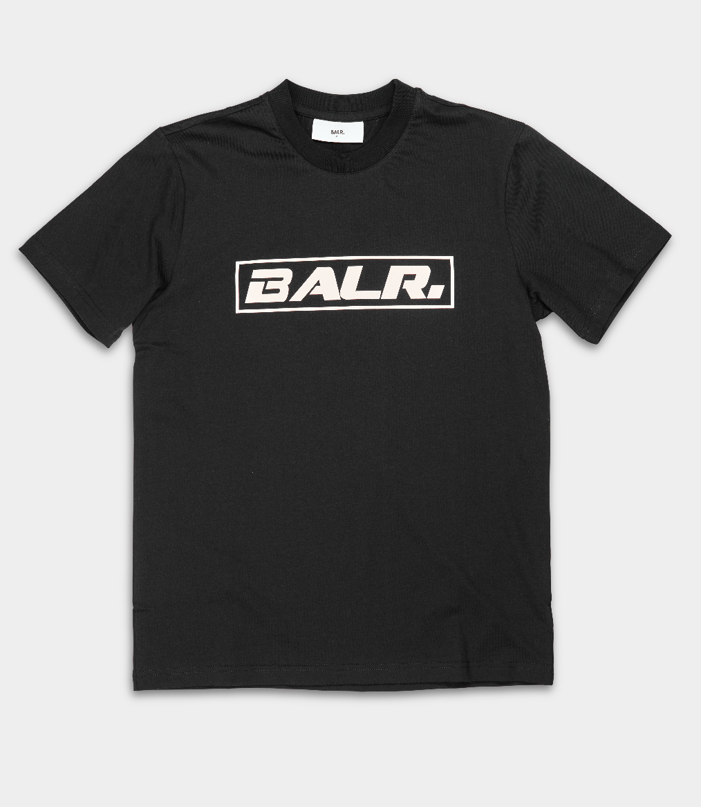 BALR Men's The Club Regular Fit T Shirt B1112.1266 Jet Black